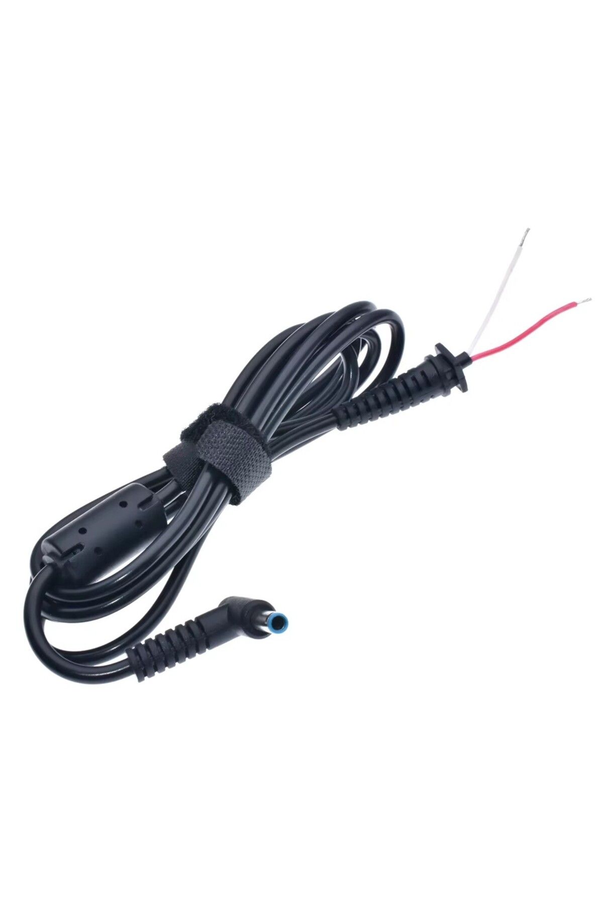 HADRON 4.5x3.0 mm Dc Adaptör Kablo Mavi Uç Hp Laptop Adaptör Tamir Kablosu 2 Kablolu 4,5*3,0 Tamir Kablo