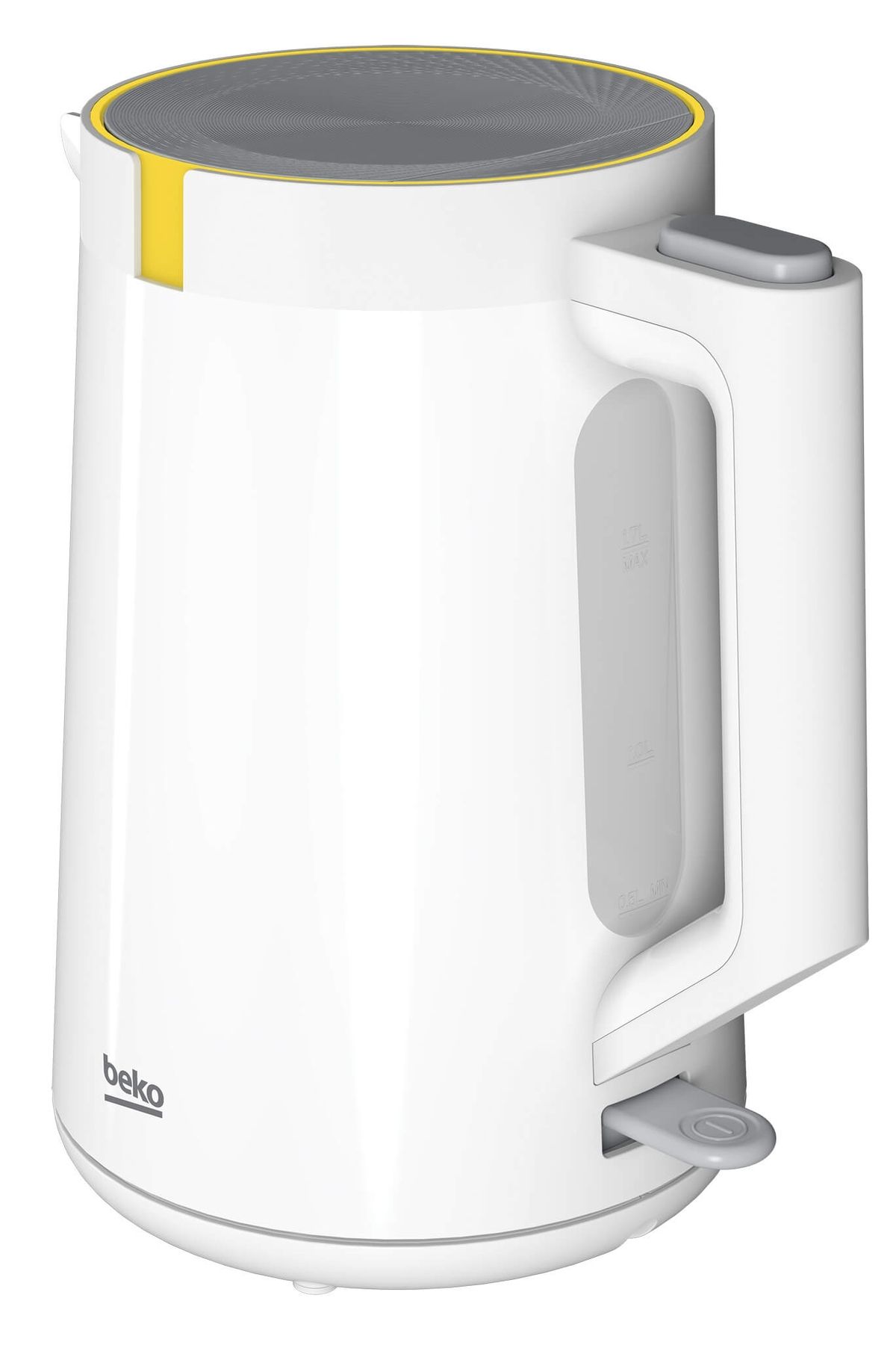 Beko-Wkm4215w Kettle, 2000w, 1.7 Liters, 360° Rotation, Water Level Indicator, Automatic Shutdown 3