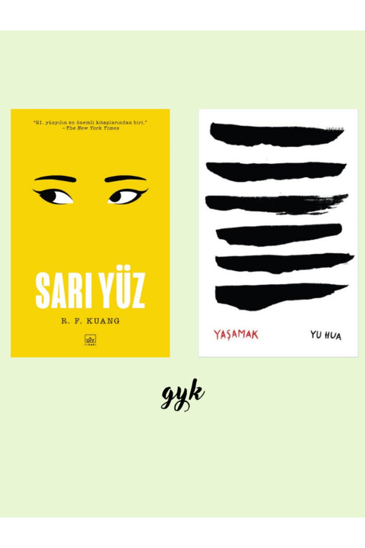 İthaki Yayınları Sarı Yüz ve Yaşamak 2 Kitap SET