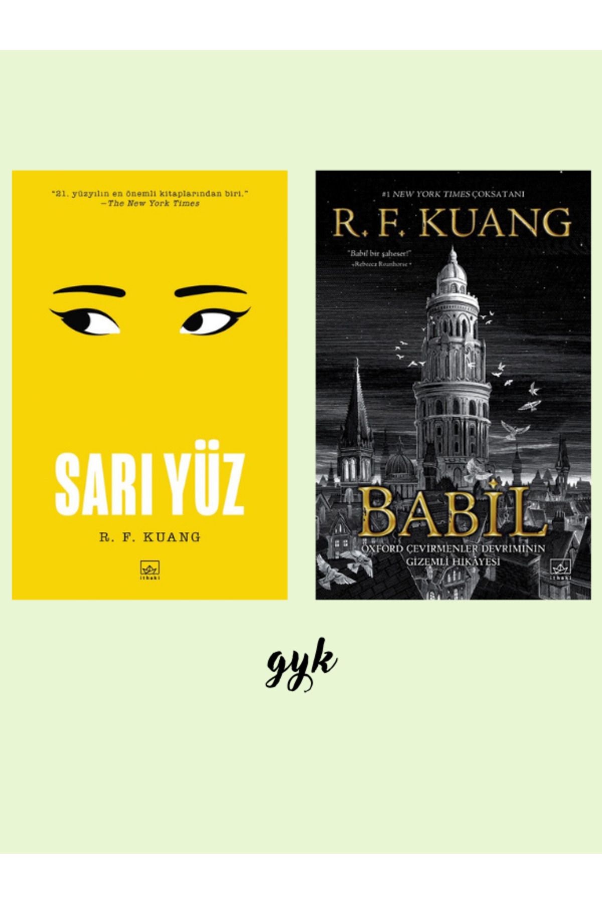 İthaki Yayınları Sarı Yüz ve Babil 2 Kitap SET