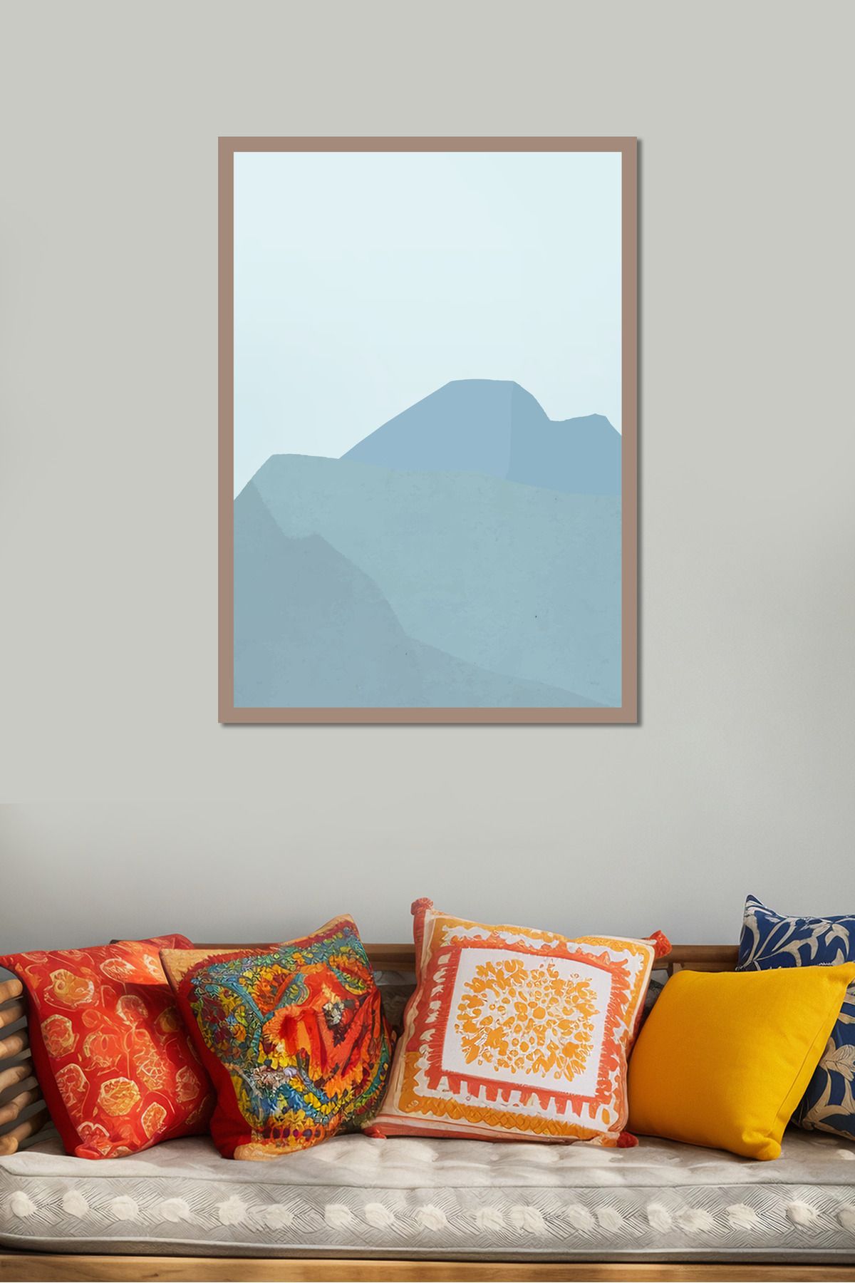 BENUKO Dekorasyon Dağ Manzara Posteri 30x42cm No:7