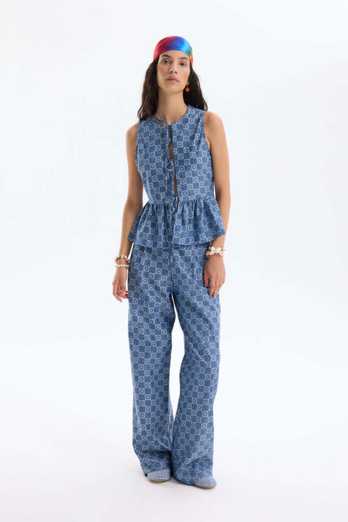hancez Dama Desen Pantolon 00645