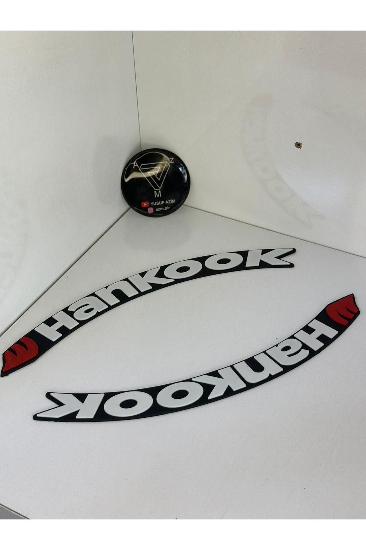 Azm Hankook Lastik Yazısı