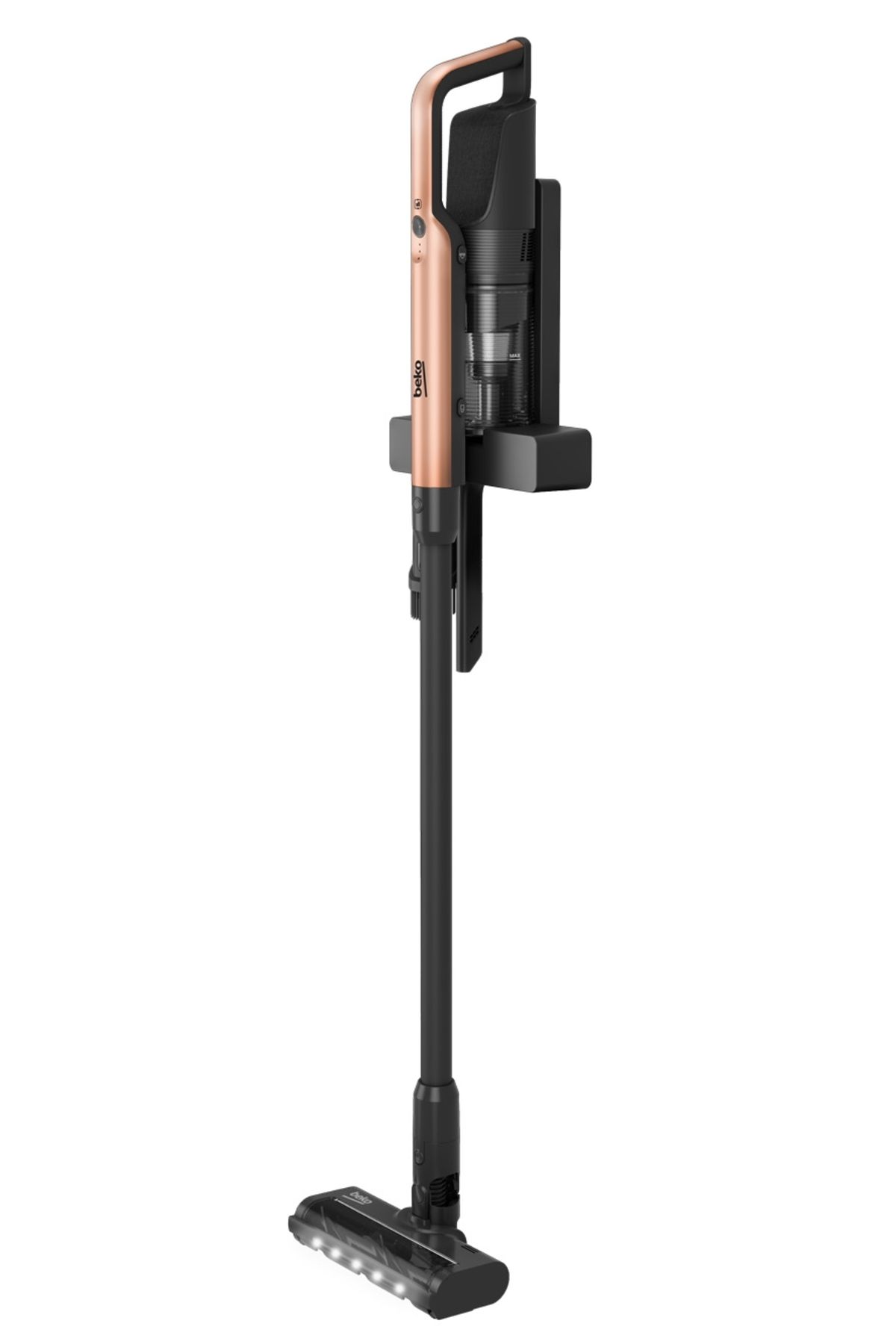 Beko-Aspirator vertical 2 în 1 BEKO VRT65421VC, 250W, 0,4l, autonomie maximă 40 min, lumină LED, HEPA 10 1