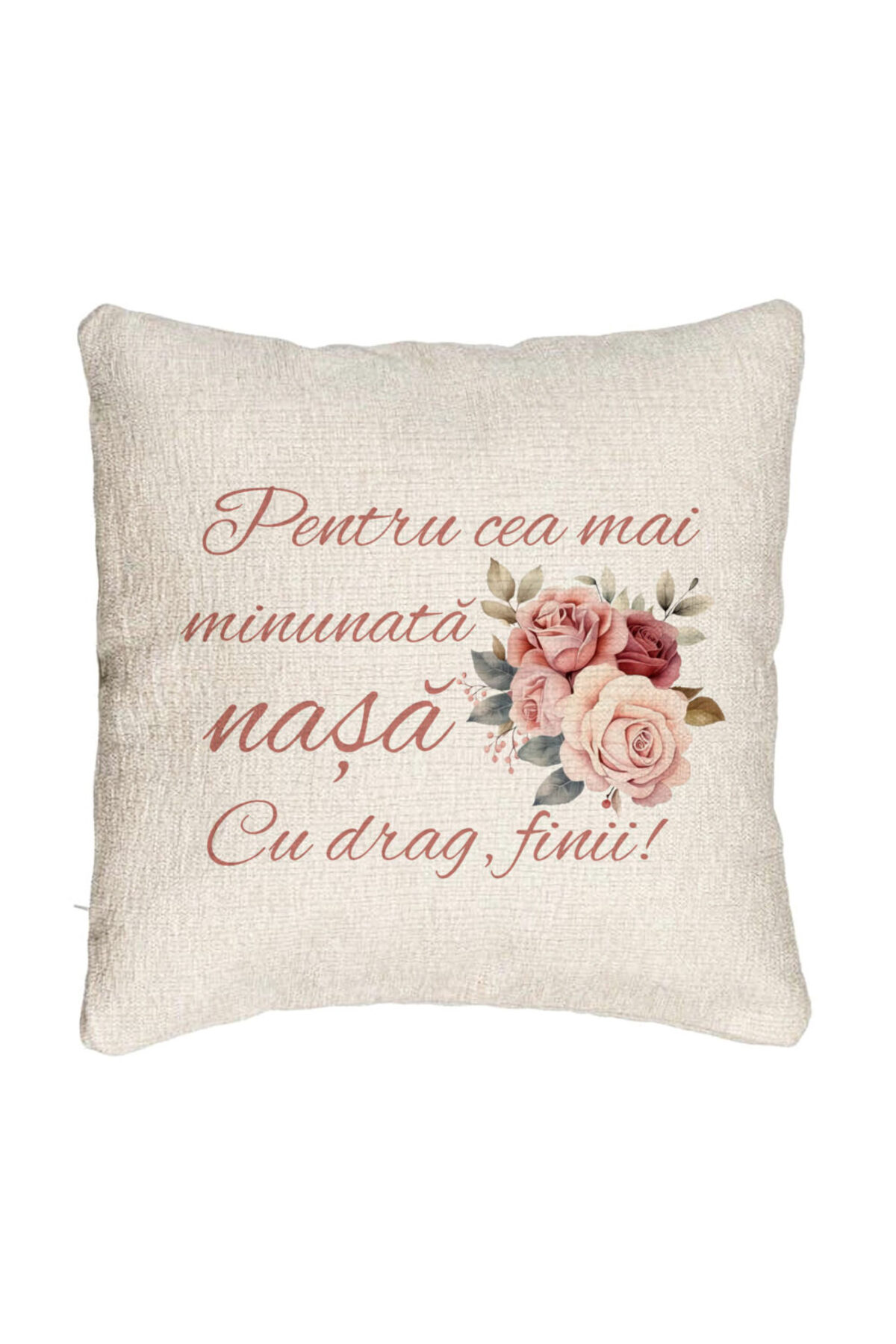 BEKZ Fata De Perna Canapea Pentru Nasa 1, 40x40 Cm, Cu Fermoar - 40 x 40