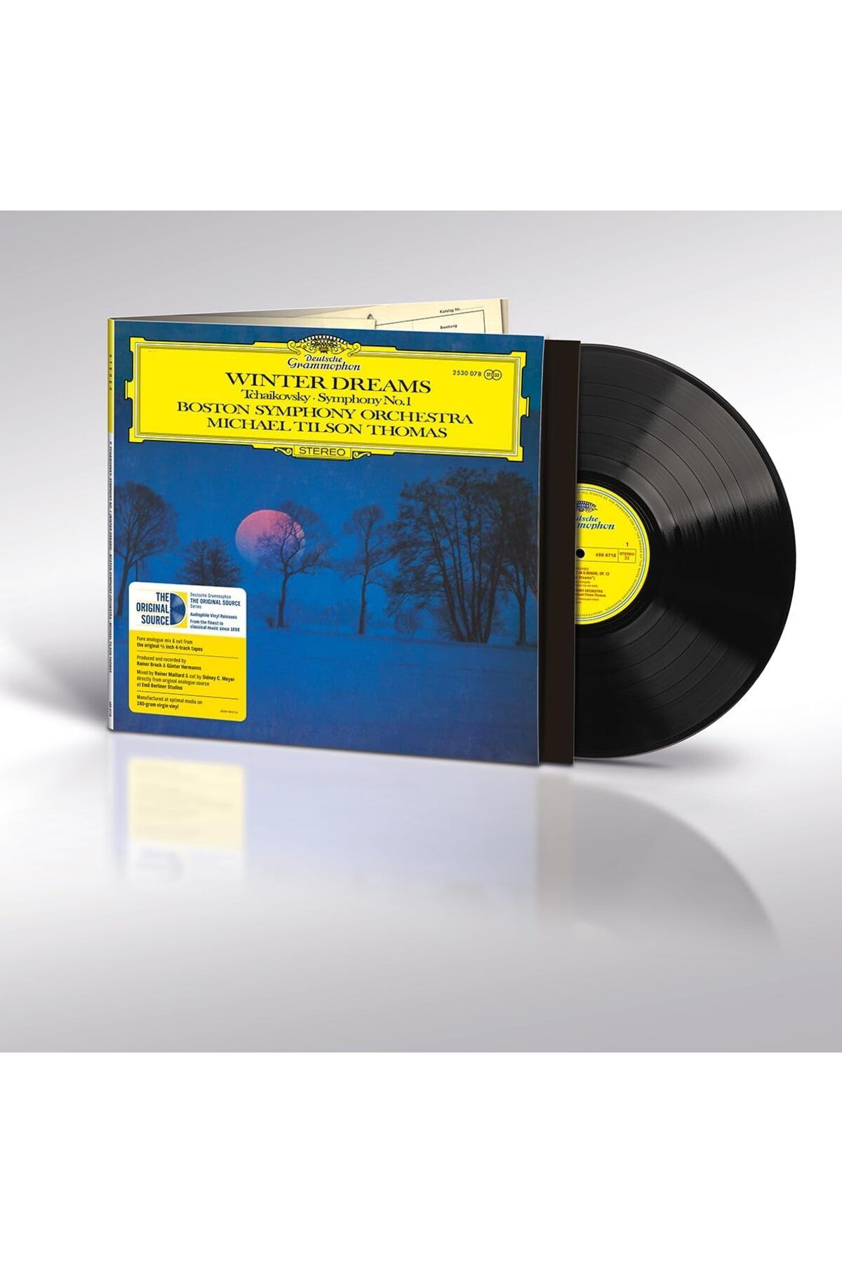 Deutsche Grammophon YABANCI PLAK - Boston Symphony Orchestra ,Michael Tilson Thomas, / Tchaikovsky: Symphony No. 1