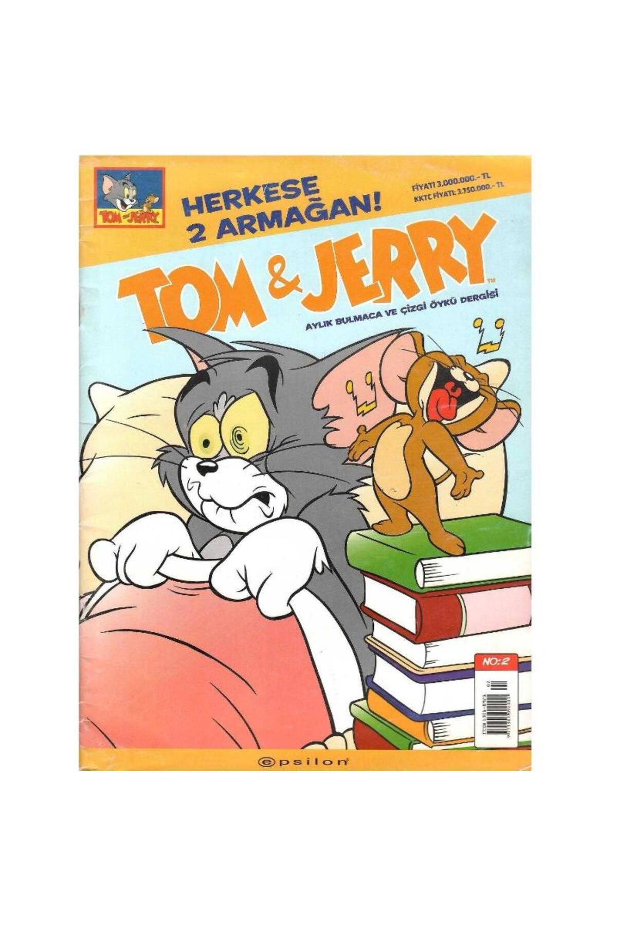 Türk Dil Kurumu Yayınları Tom & Jerry Karikatür Öykü - Not Armağanlar Yoktur!!!