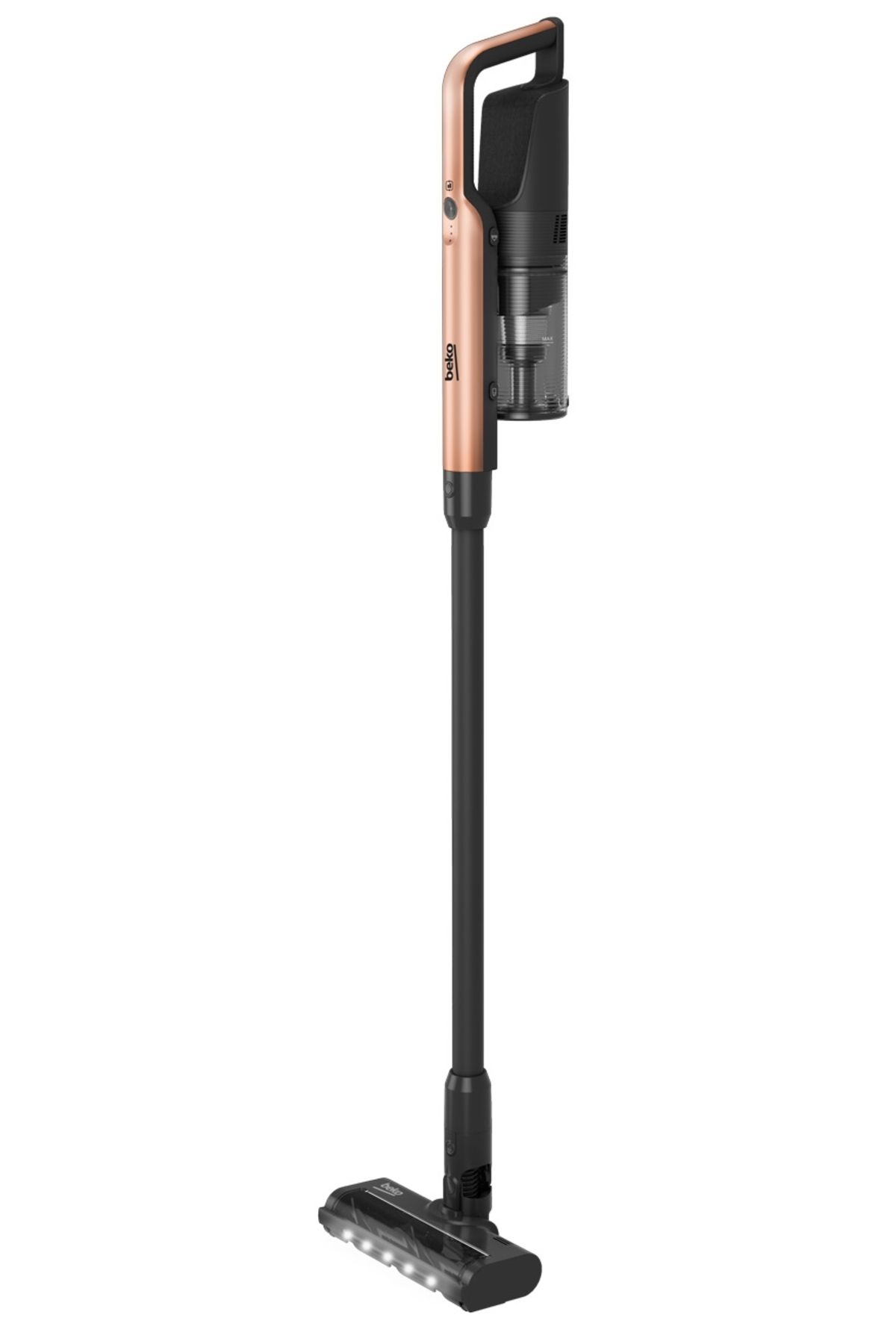 Beko-Aspirator vertical 2 în 1 BEKO VRT65421VC, 250W, 0,4l, autonomie maximă 40 min, lumină LED, HEPA 10 8