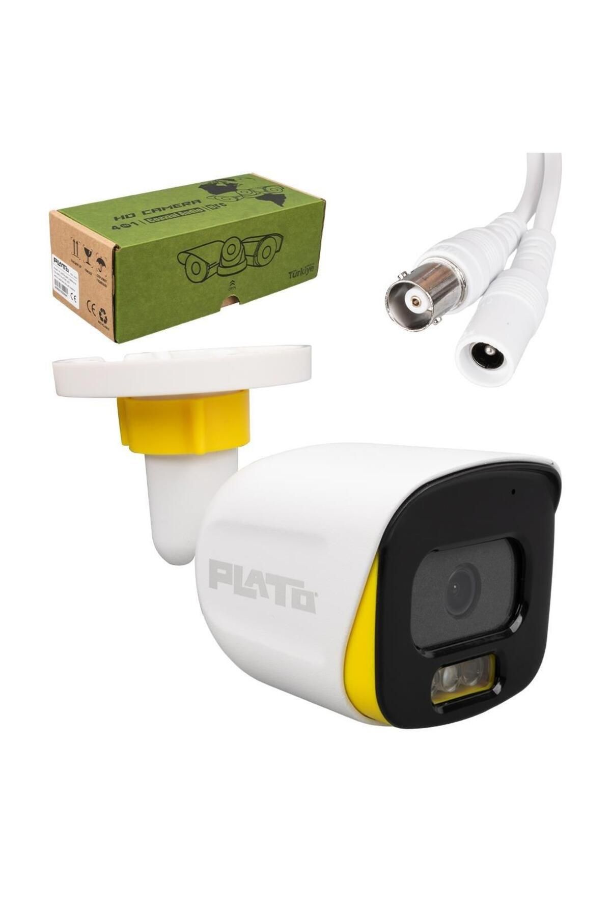 Plato PL-25274 2 MP Color Vu 3.6 Mm 3 Atom Led Metal Kasa AHD Bullet Kamera