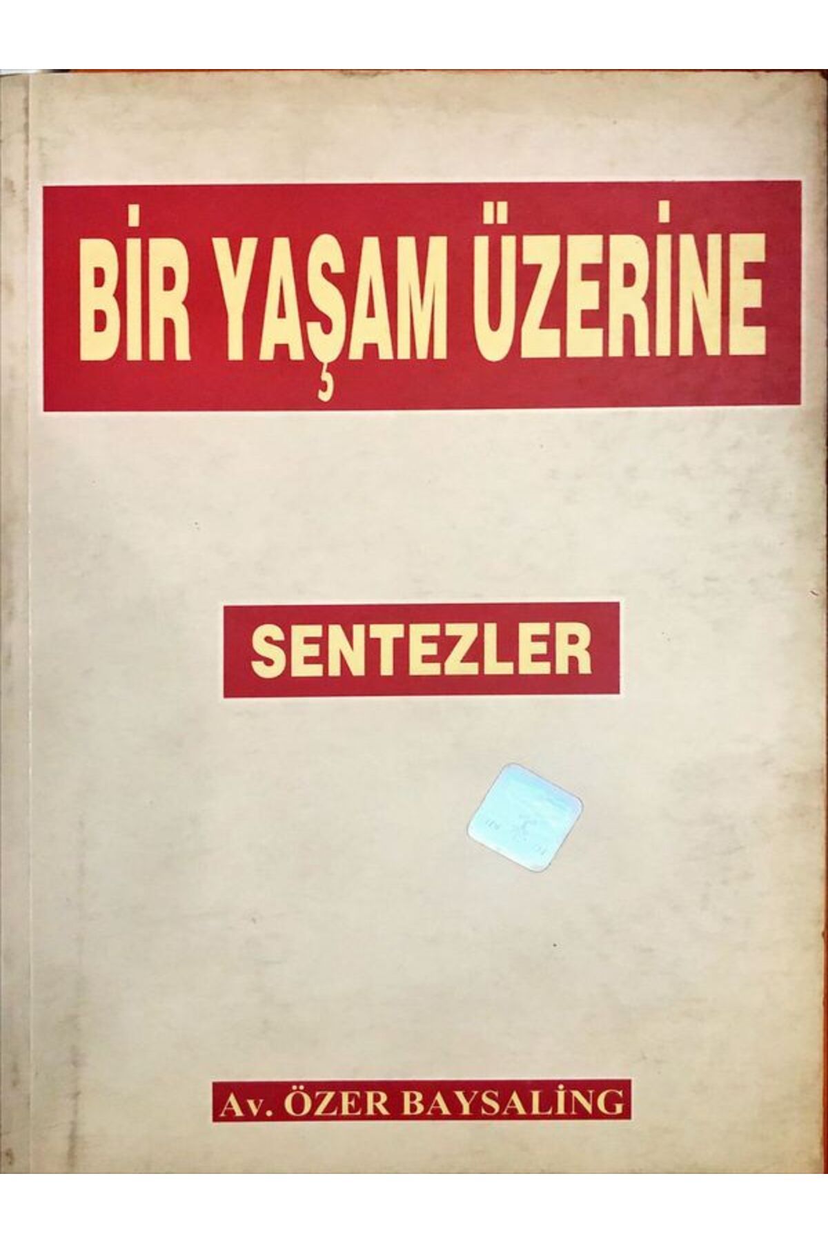 Afa Yayınları Bir Yaşam Üzerine