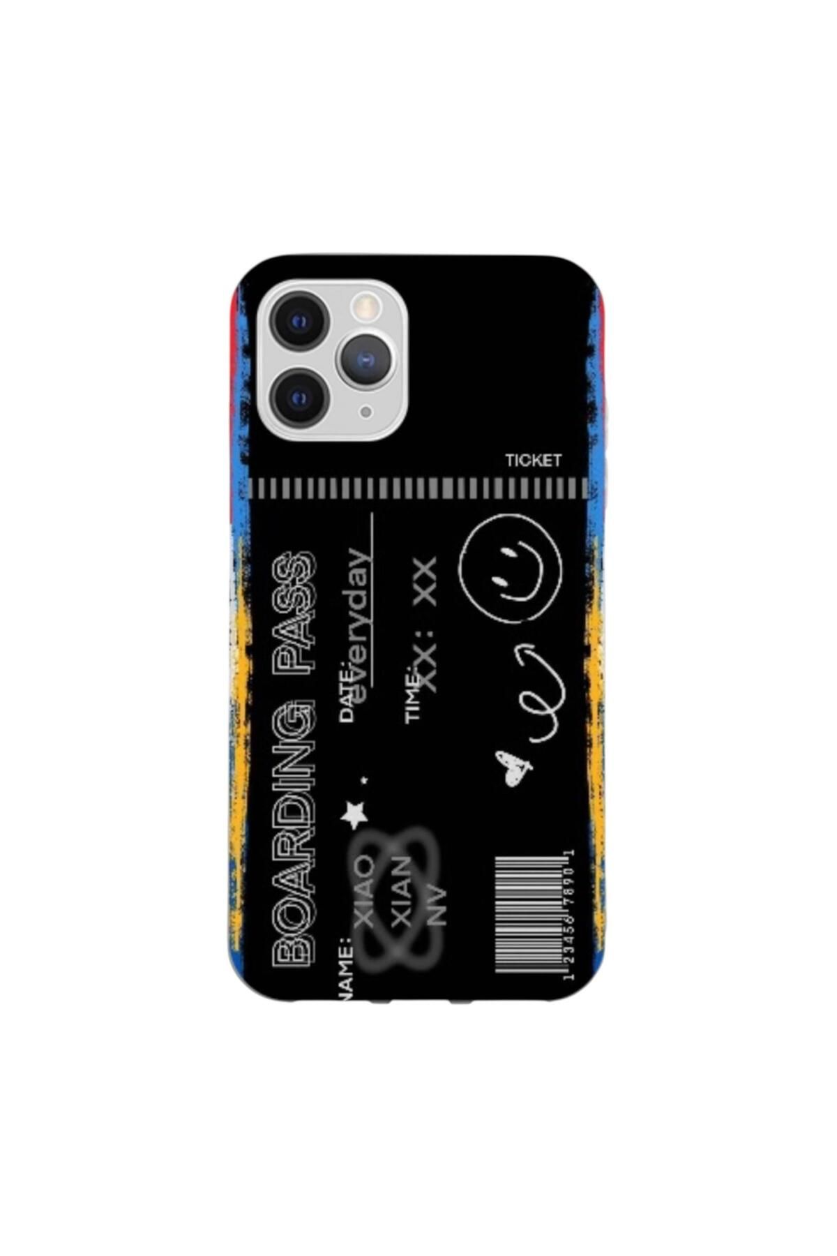 ENITAN İphone 15 Pro İle Uyumlu Desenli Kılıf