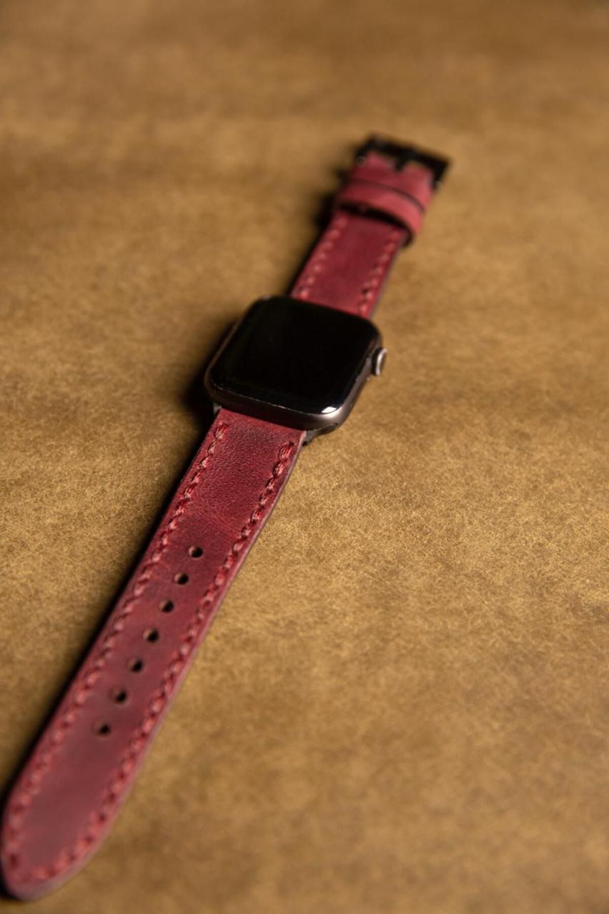 Derycraft Apple Watch Deri Kordon 42/44/45/46/49 Ultra & Ultra 2 Uyumlu 3 4 5 6 7 Se 8 9 10