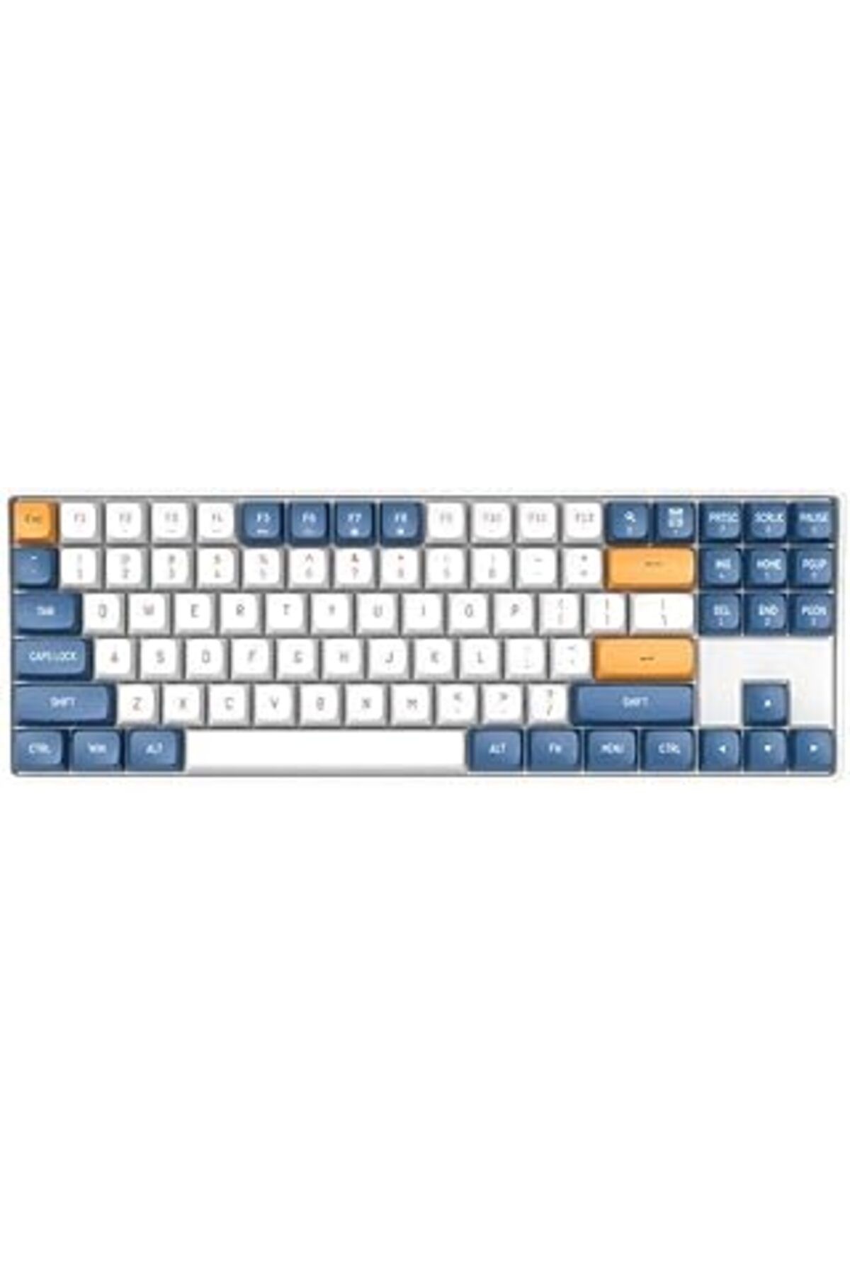 Roses Store Aigo A87 Starry Blue Mekanik Klavye Yellow Switch (İngilizce)