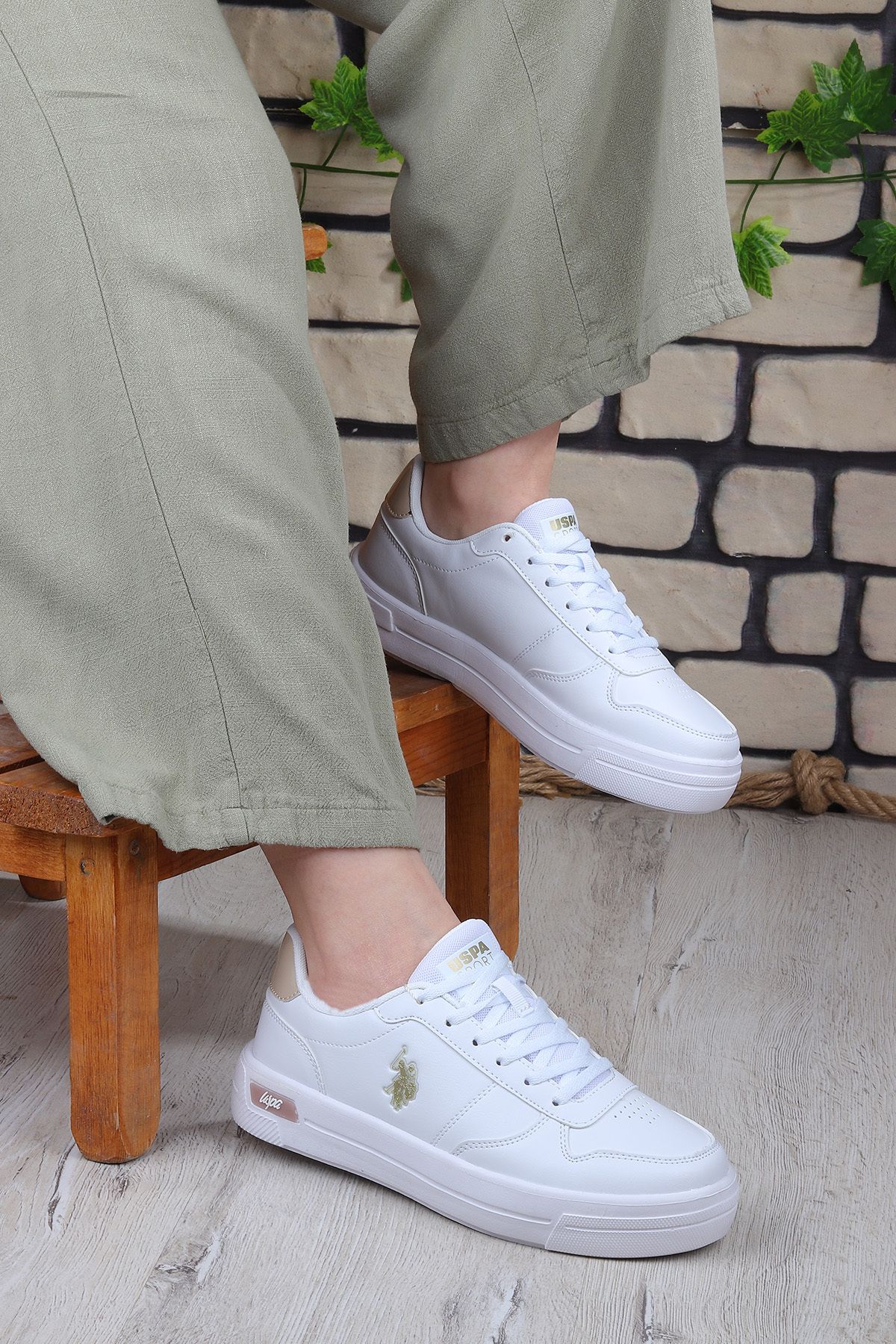 U.S. Polo Assn. U.S. Polo Assn. Ellis Comfort Taban Kadın Sneaker Ayakkabı