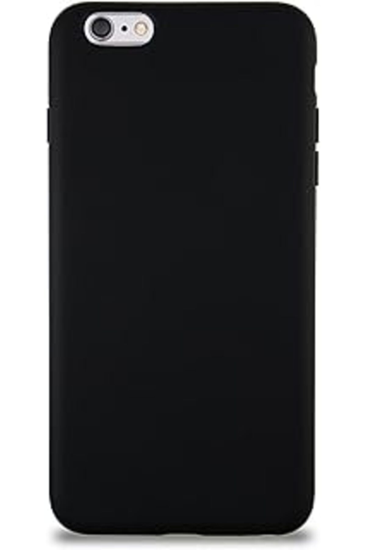 Karachil Kzy İletişim Apple Iphone 6S Plus Ile Uyumlu Kapak Ile Uyumlu İçi Kadife Lansman Silikon Kılıf - Si