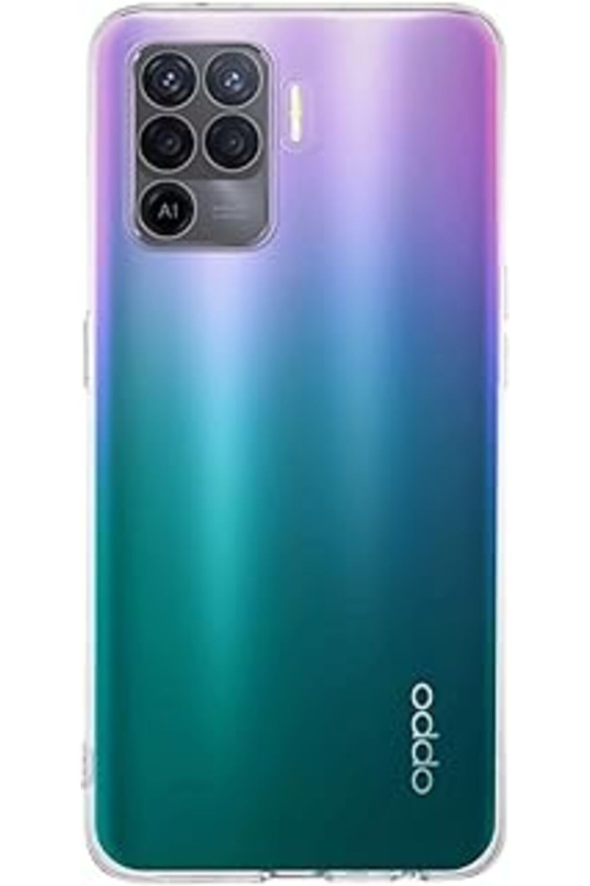 Karachil Kzy İletişim Oppo Reno 5 Lite Kapak 1Mm Süper Silikon Şeffaf Kılıf