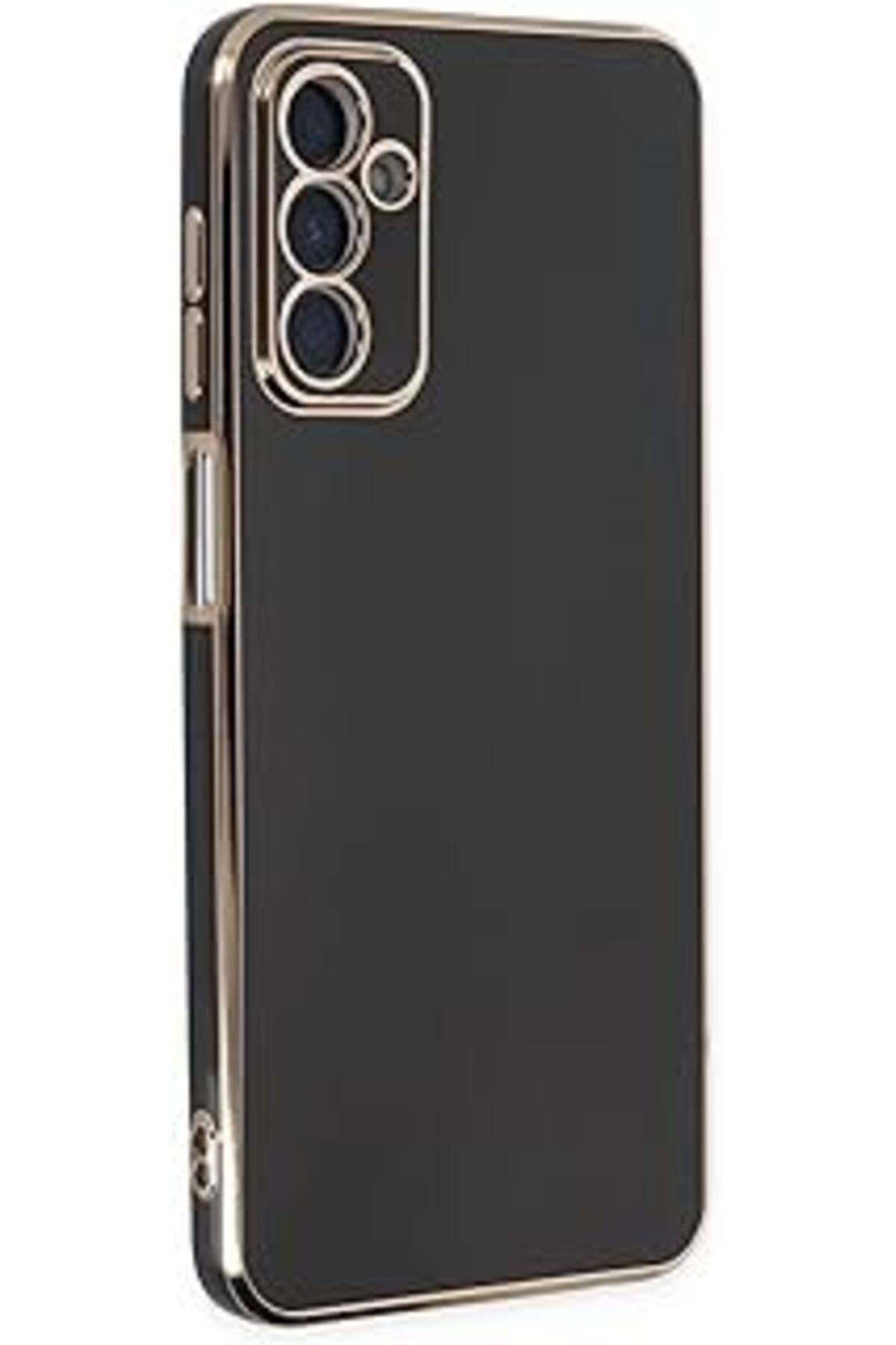 Karachil Microsonic Samsung Galaxy M13 Için Kılıf Olive Plated Siyah [Galaxy M13 Ile Uyumlu Kılıf - Siyah]