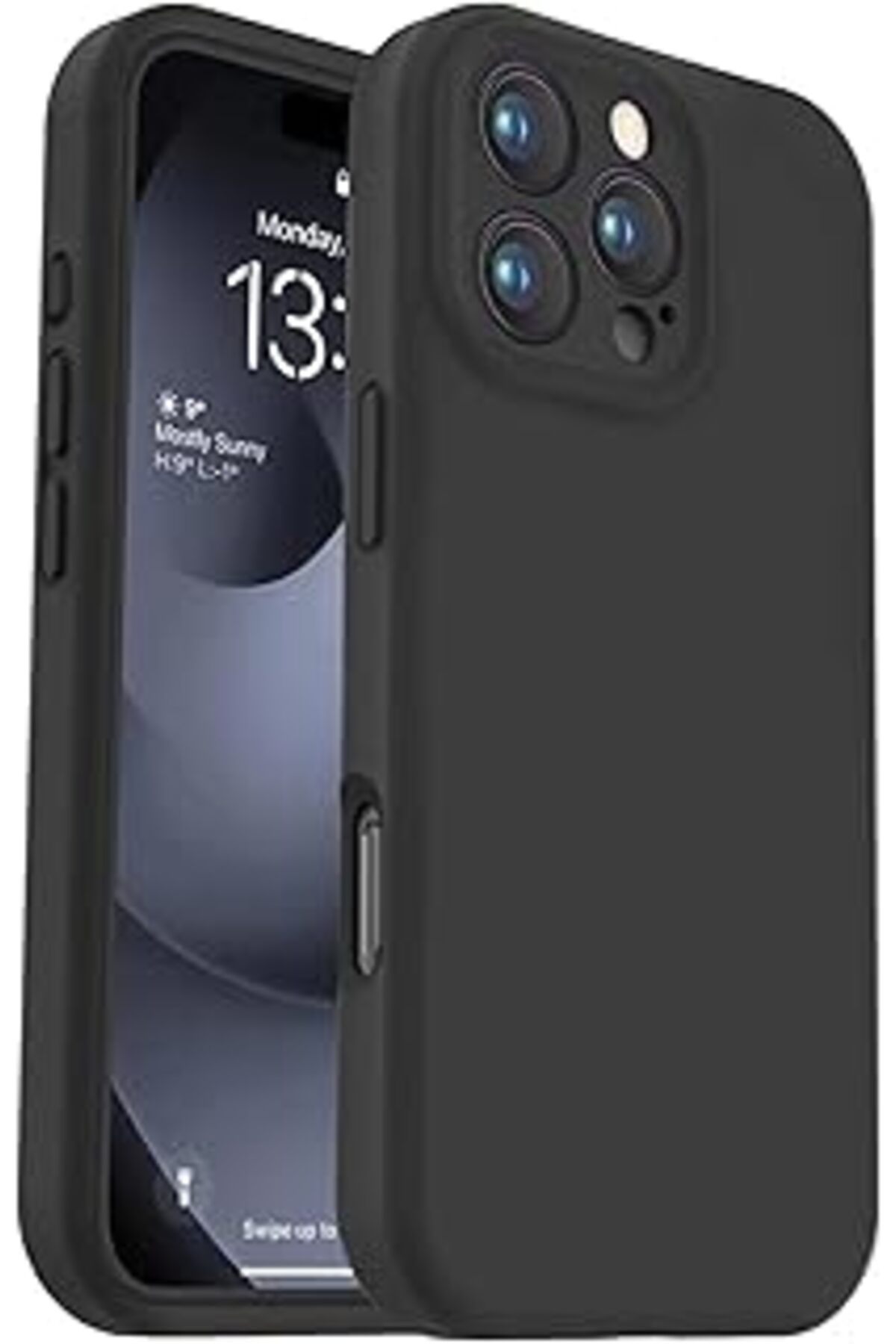 Karachil Ggm Giyim & Aksesuar Iphone 16 Pro Max (6.9) Inç Ile Uyumlu Içi Kadife Kamera Korumalı Lansman Si