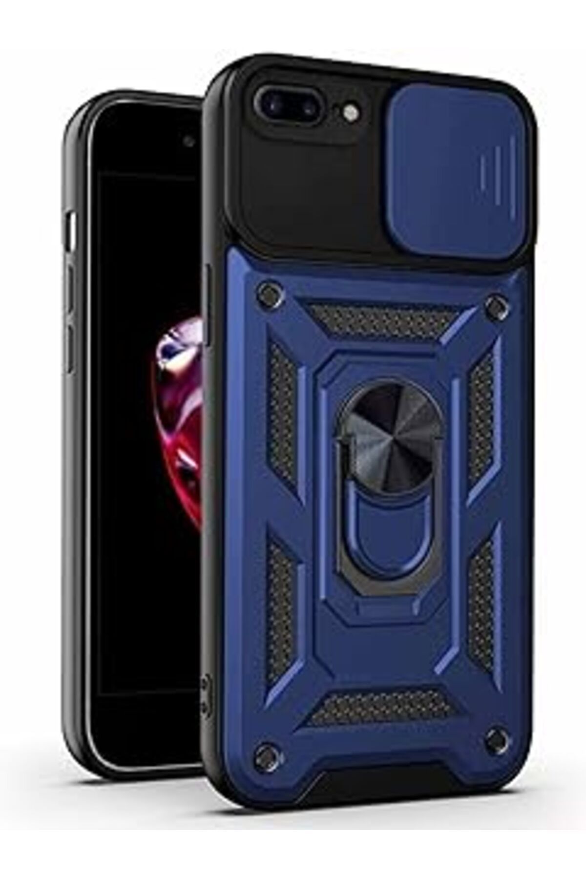 Karachil Microsonic Apple Iphone 7 Plus Için Kılıf Impact Resistant Lacivert [Iphone 7 Plus Ile Uyumlu Kılıf