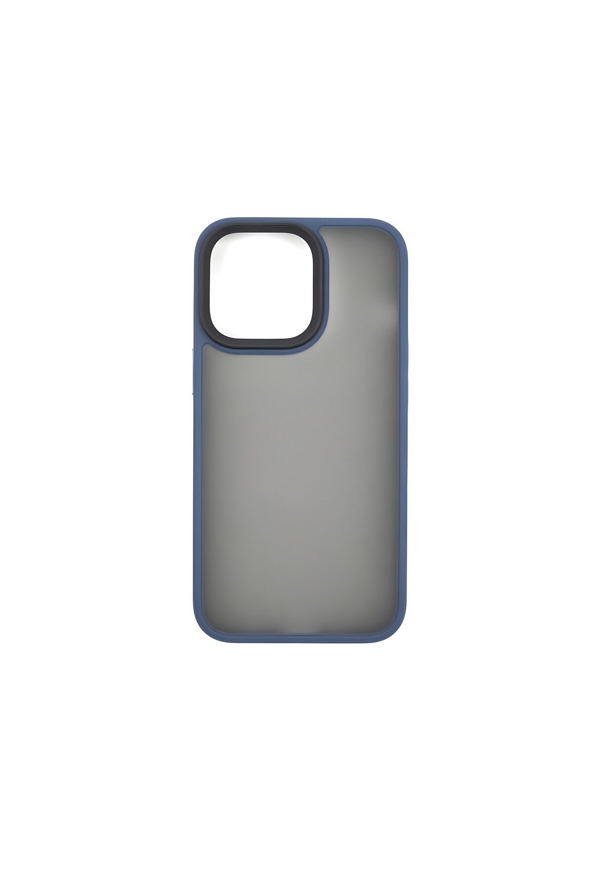 Cepustik Telefon Aksesuarları iPhone 13 Pro Max Kılıf Kenarları Renkli Arkası Mat Kılıf