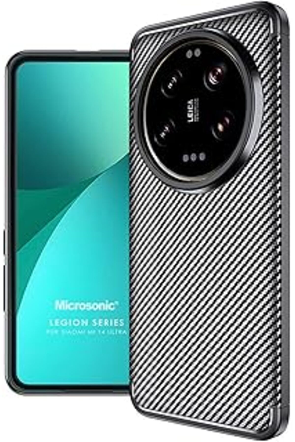 Karachil Microsonic Xiaomi Mi 14 Ultra Kılıf Legion Series Siyah [Mi 14 Ultra Ile Uyumlu Kılıf - Siyah]