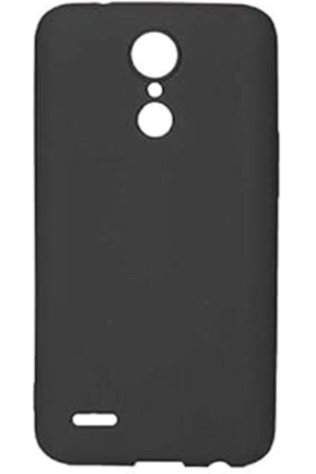 Karachil Lg K10 2017 Uyumlu Mat Yumuşak Silikon Kılıf (Siyah)