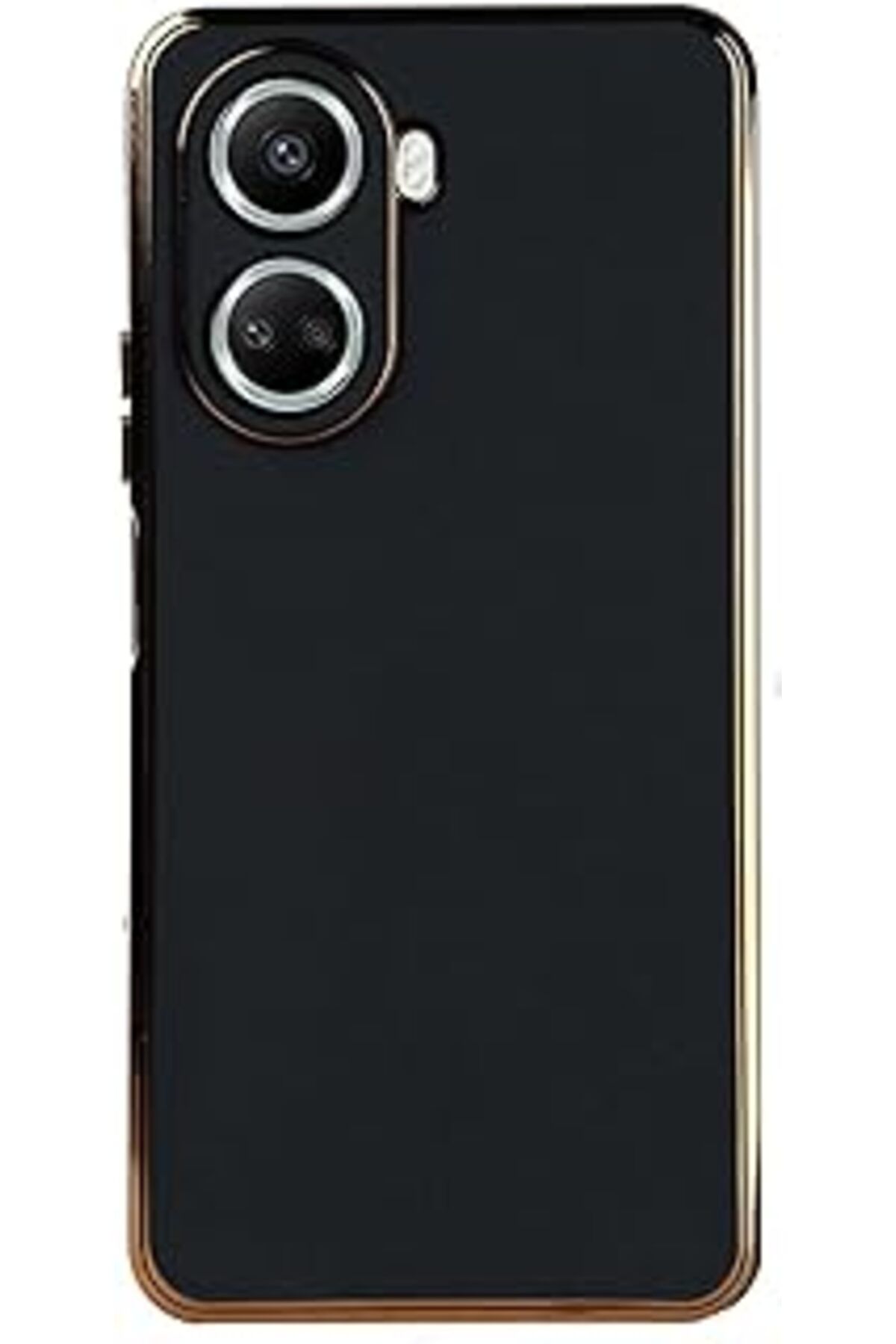 Pazarcan Microsonic Huawei Nova 10 Se Için Kılıf Olive Plated Siyah [Nova 10 Se Ile Uyumlu Kılıf - Siyah]