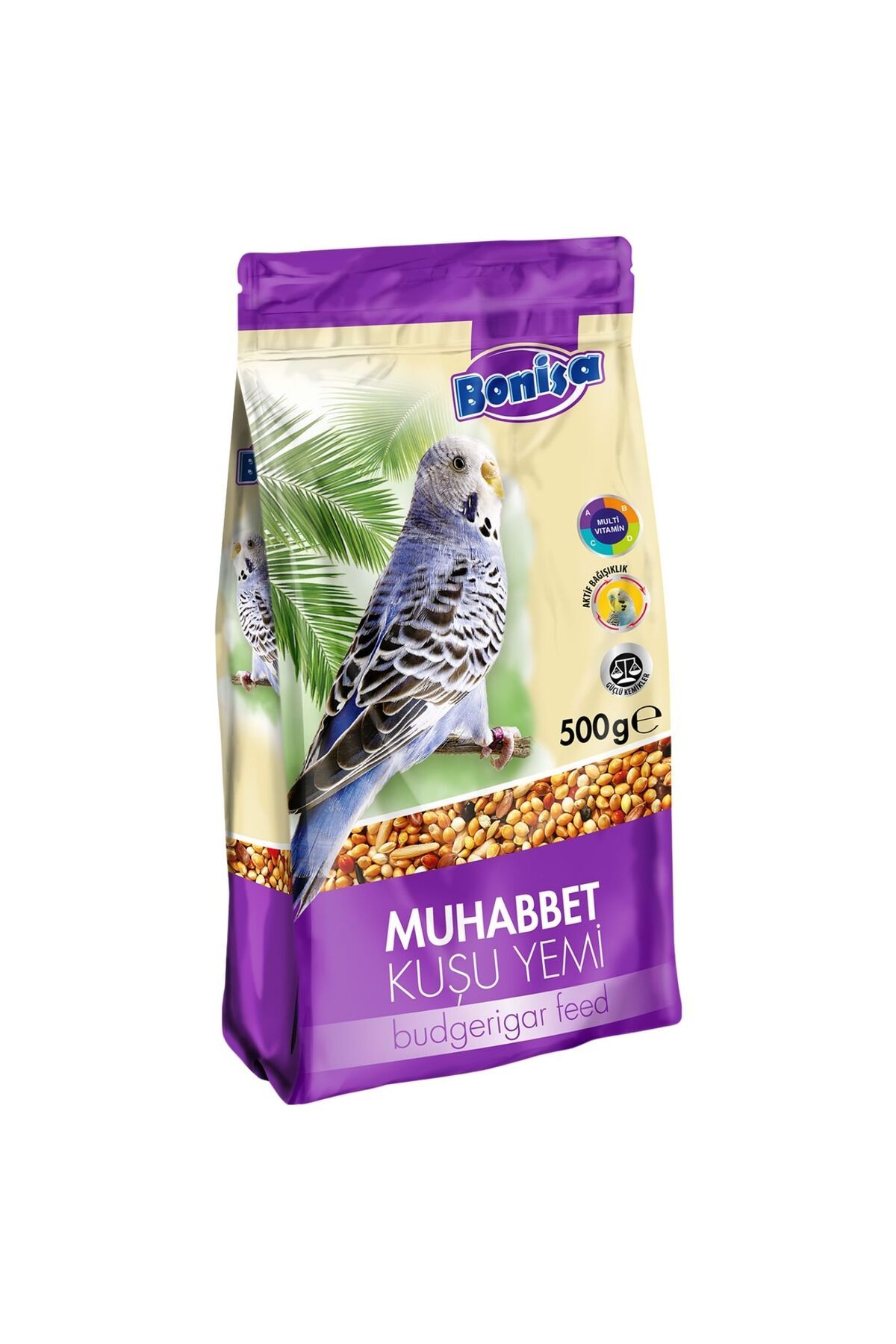 El Biz Kuş Yemi - Muhabbet - Bonisa - Premium - 500 Gr