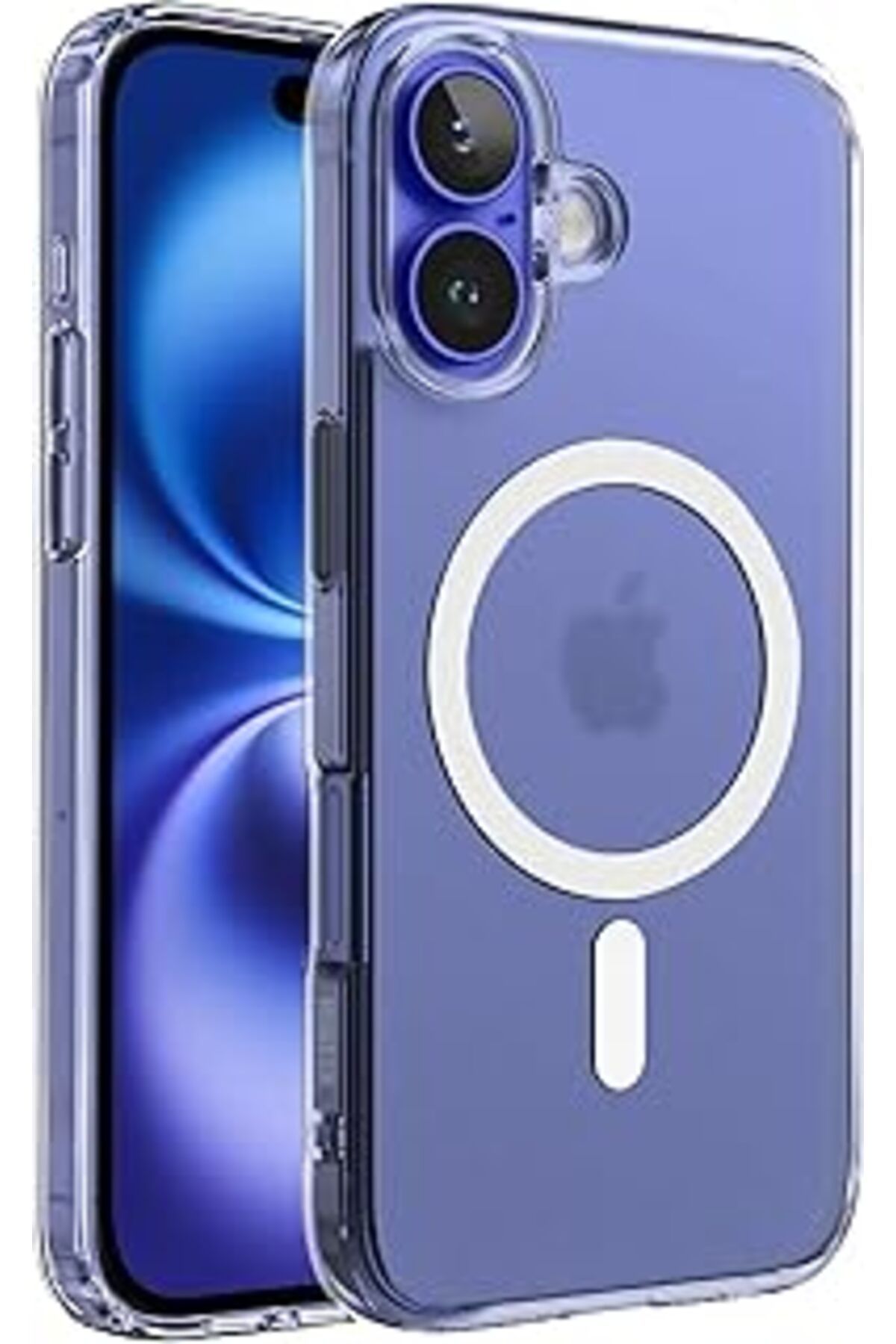 Karachil Minesk Iphone 16 Için Magsafe Ile Uyumlu Supermatt Serisi Arkası Parmak Izi Tutmayan Sert Mat Polik