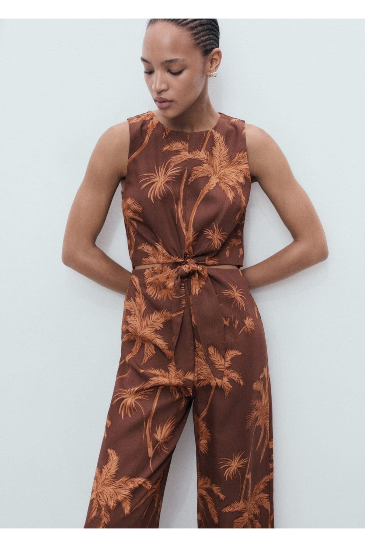 Lyocell kesim cut out düğüm