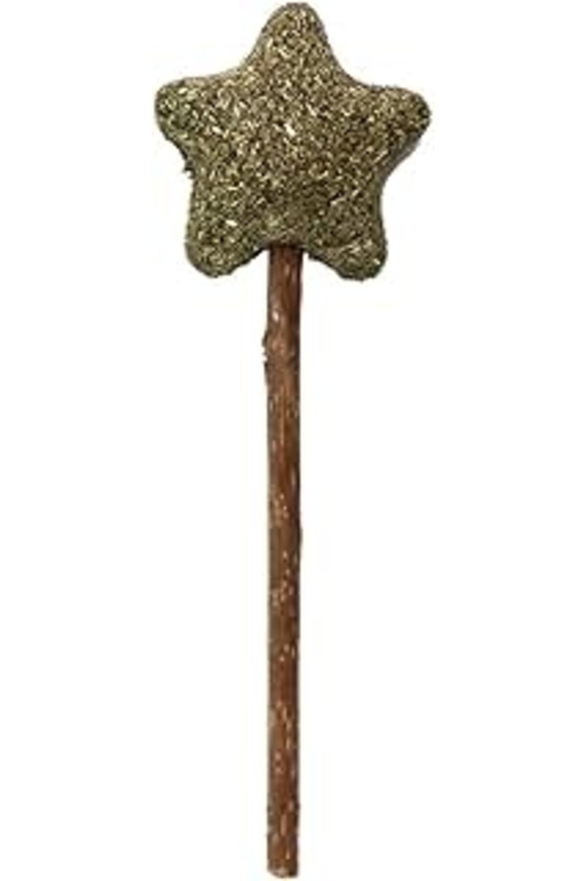 Karachil Beeztees Eastland 550875 Matatabi Catnip Yıldız Şeklinde Kedi İçin Lolipop Oyuncak, 10 Cm