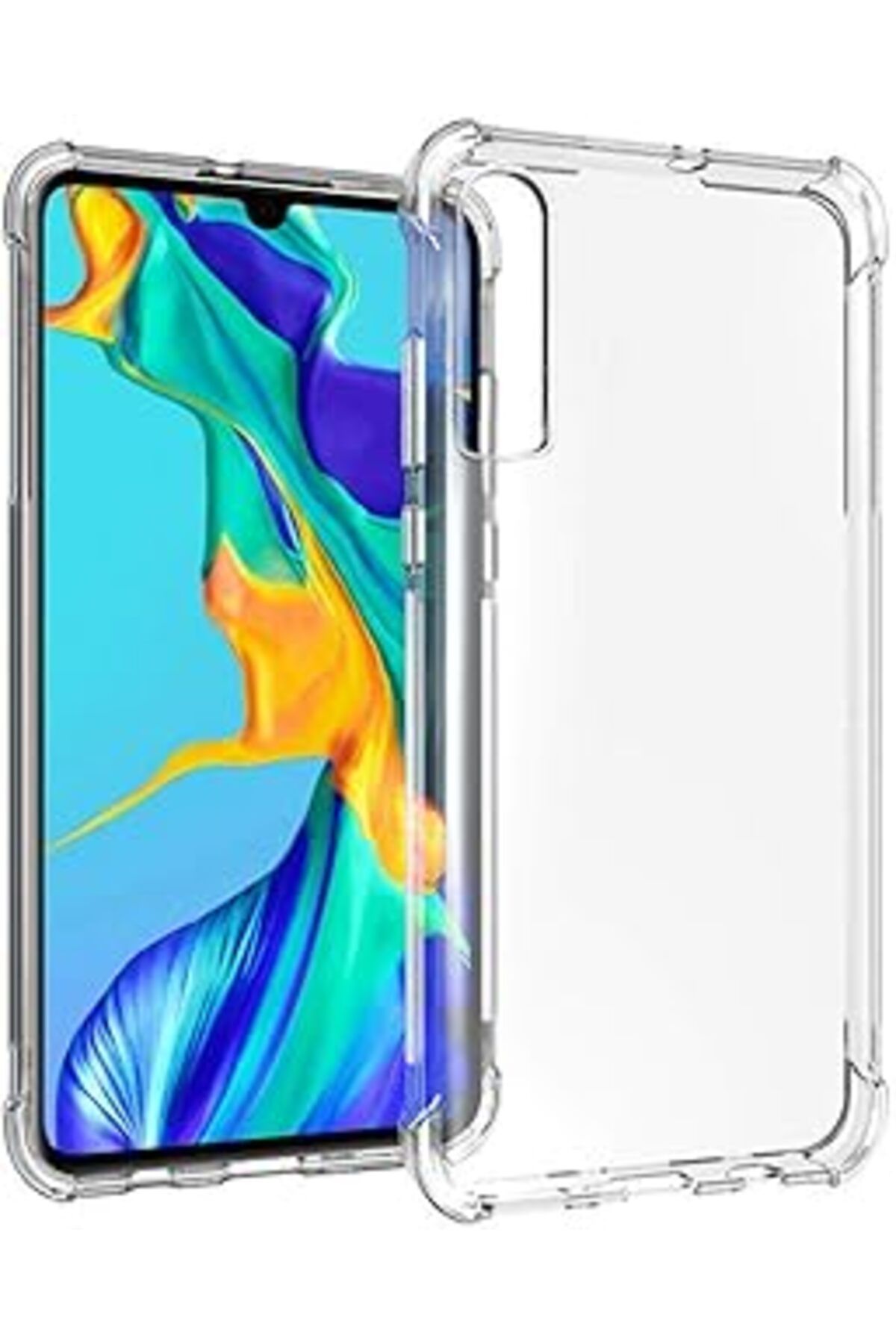 Karachil Microsonic Huawei P30 Için Kılıf Shock Absorbing [P30 Ile Uyumlu Kılıf - Şeffaf]