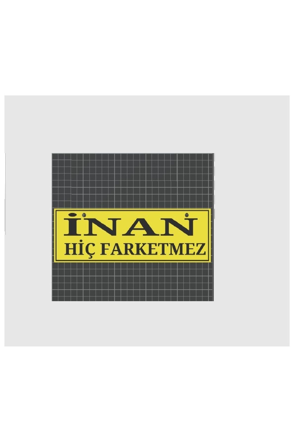 RELATOS İNAN HİÇ FARKETMEZ Yazılı Tır Kamyon Araba Ev Süsü Vantuzlu -25 Cm Plastik Araç Aksesuar