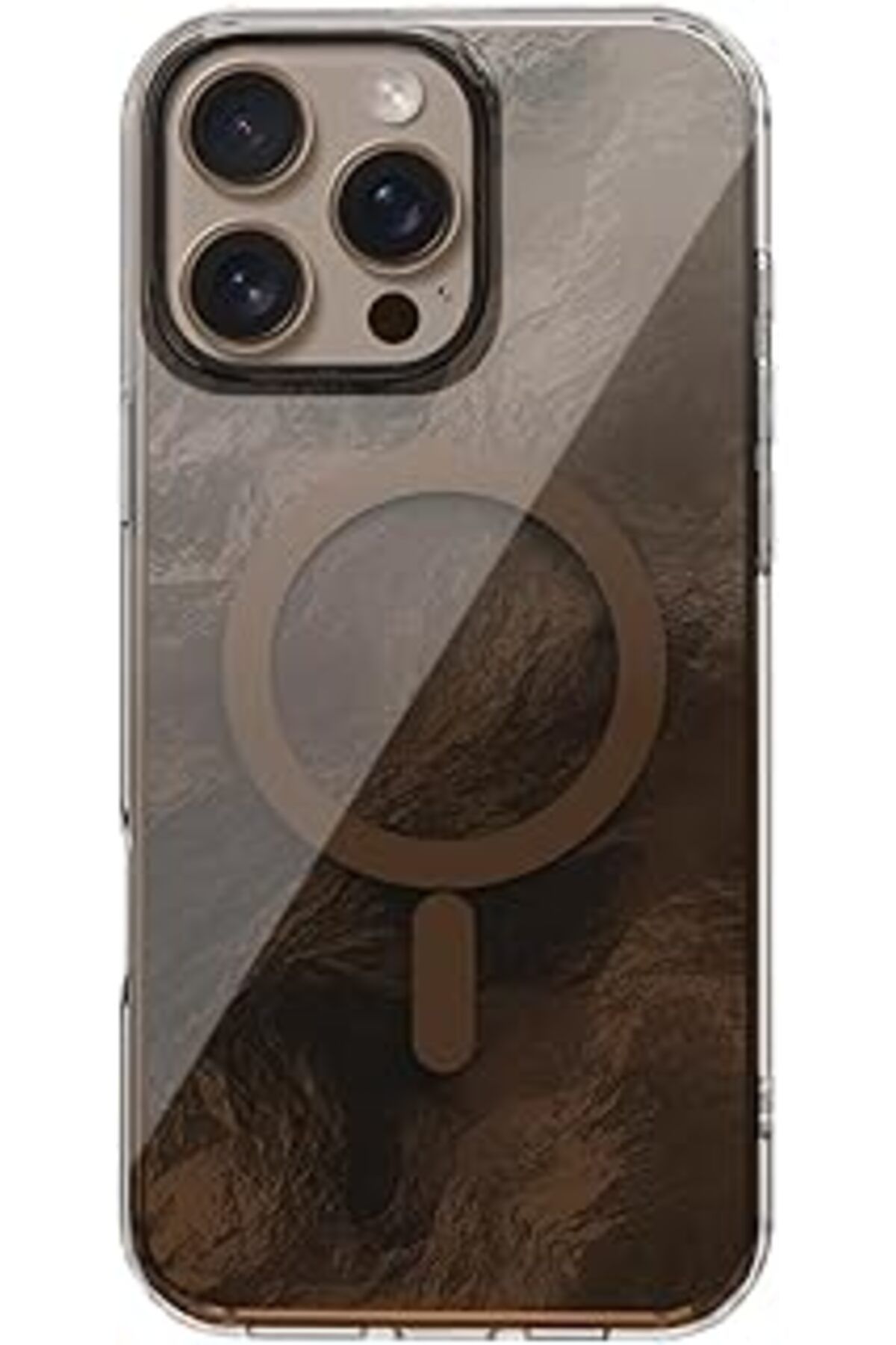 Karachil Minesk Iphone 16 Pro Max Için Shinemag Serisi Magsafe Ile Uyumlu Göz Alıcı Ve Şık Metalize Arka Tas