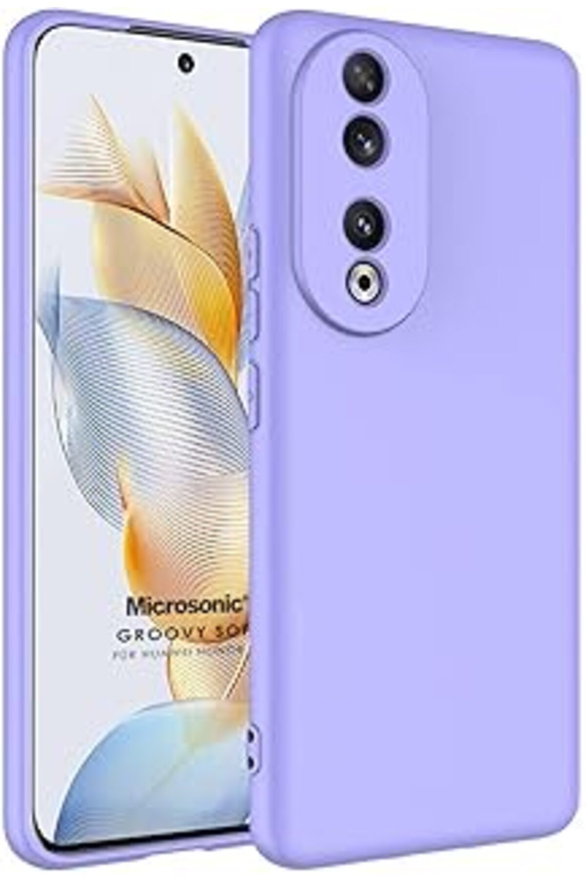 Karachil Microsonic Honor 90 Kılıf Groovy Soft Lila [Honor 90 Ile Uyumlu Kılıf - Lila]