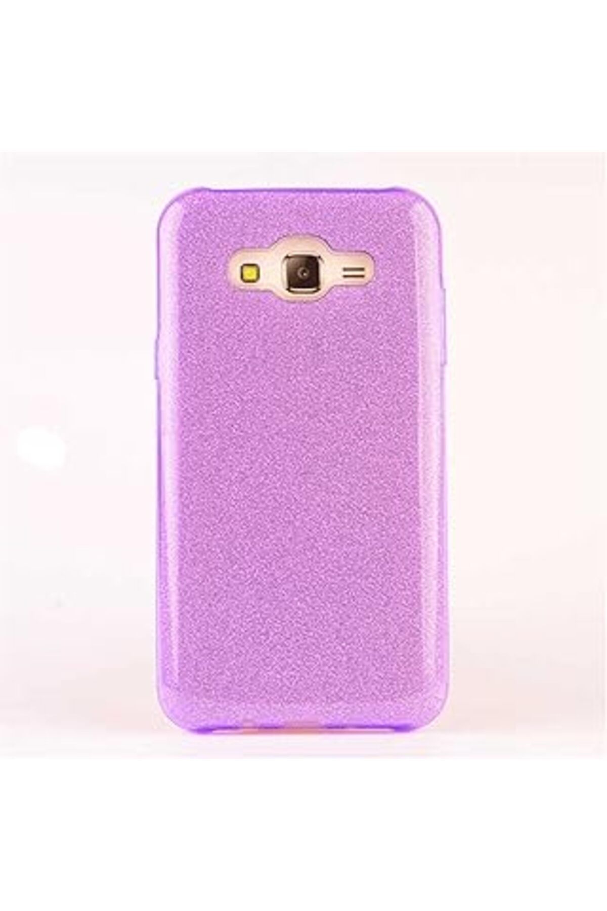 Karachil Zore Shining J7 Purple Ile Uyumlu Silikon Kapak