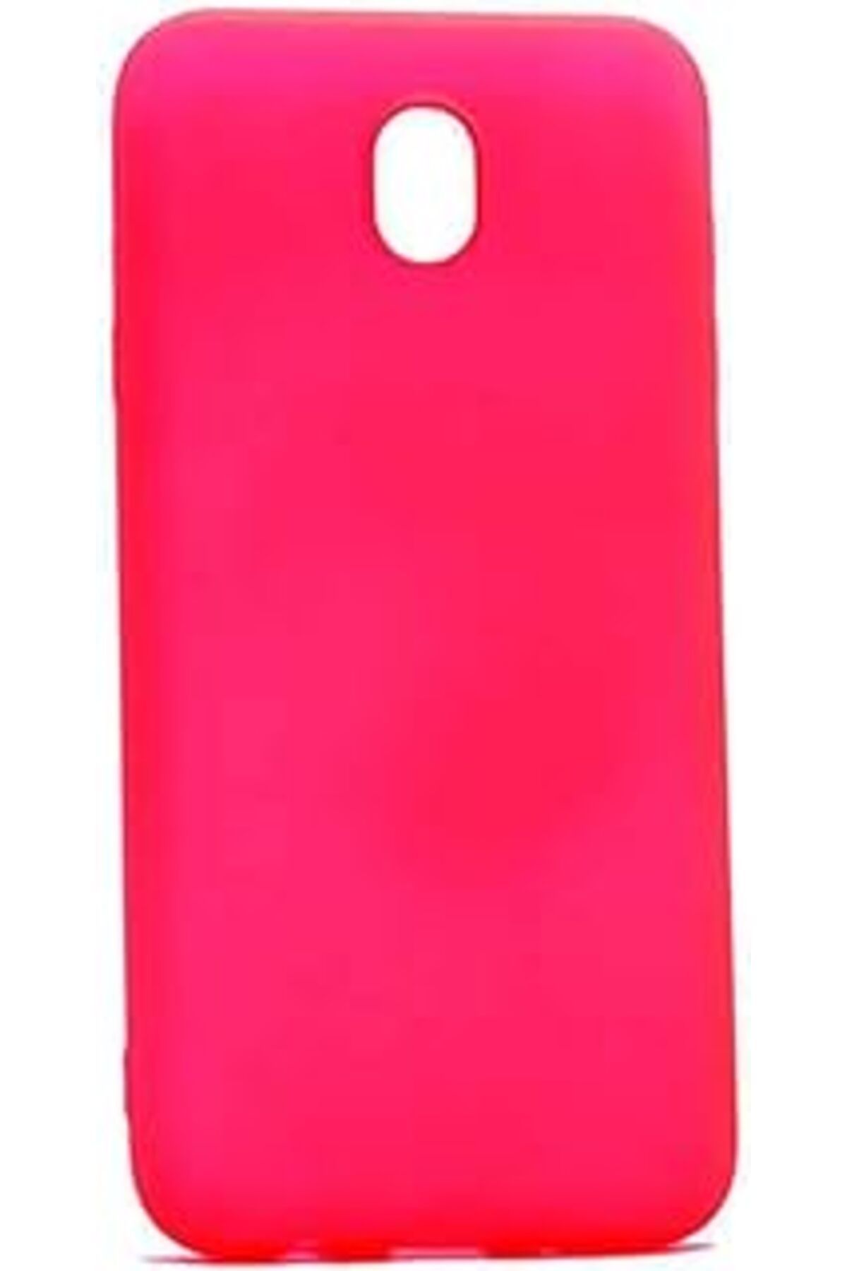 Karachil Zore Premier J530 Ile Uyumlu Pink Silikon Kapak