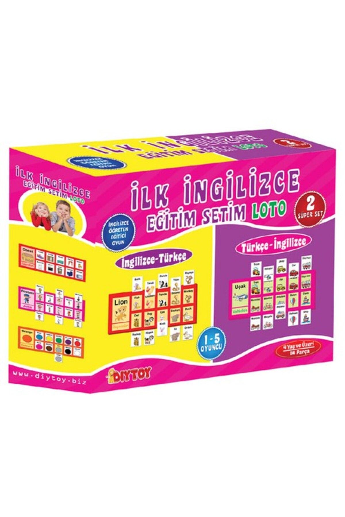 gnsstore Dıytoy İngilizce Eğitim Seti Loto