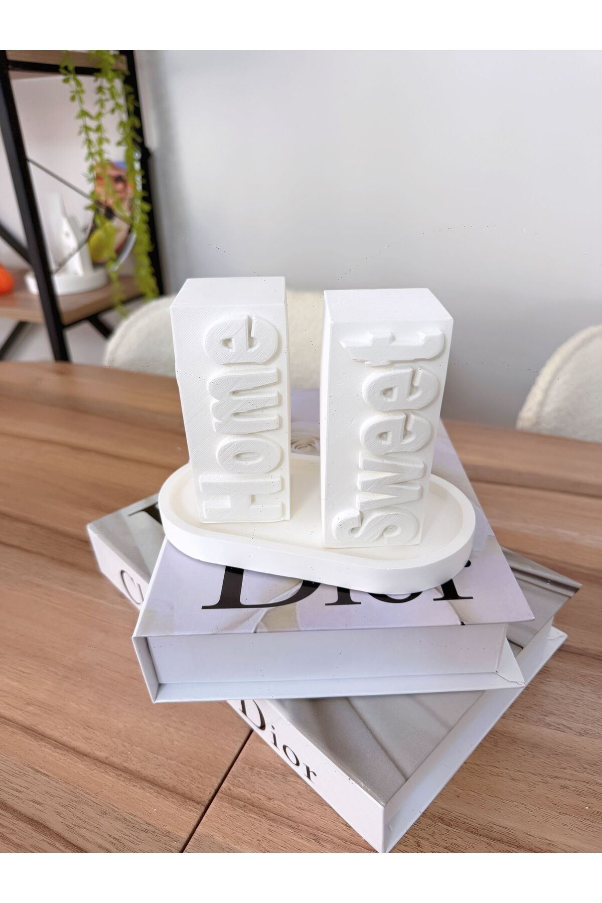 Deslina Dekoratif Home Sweet Dekorasyon Obje / Ev & Ofis