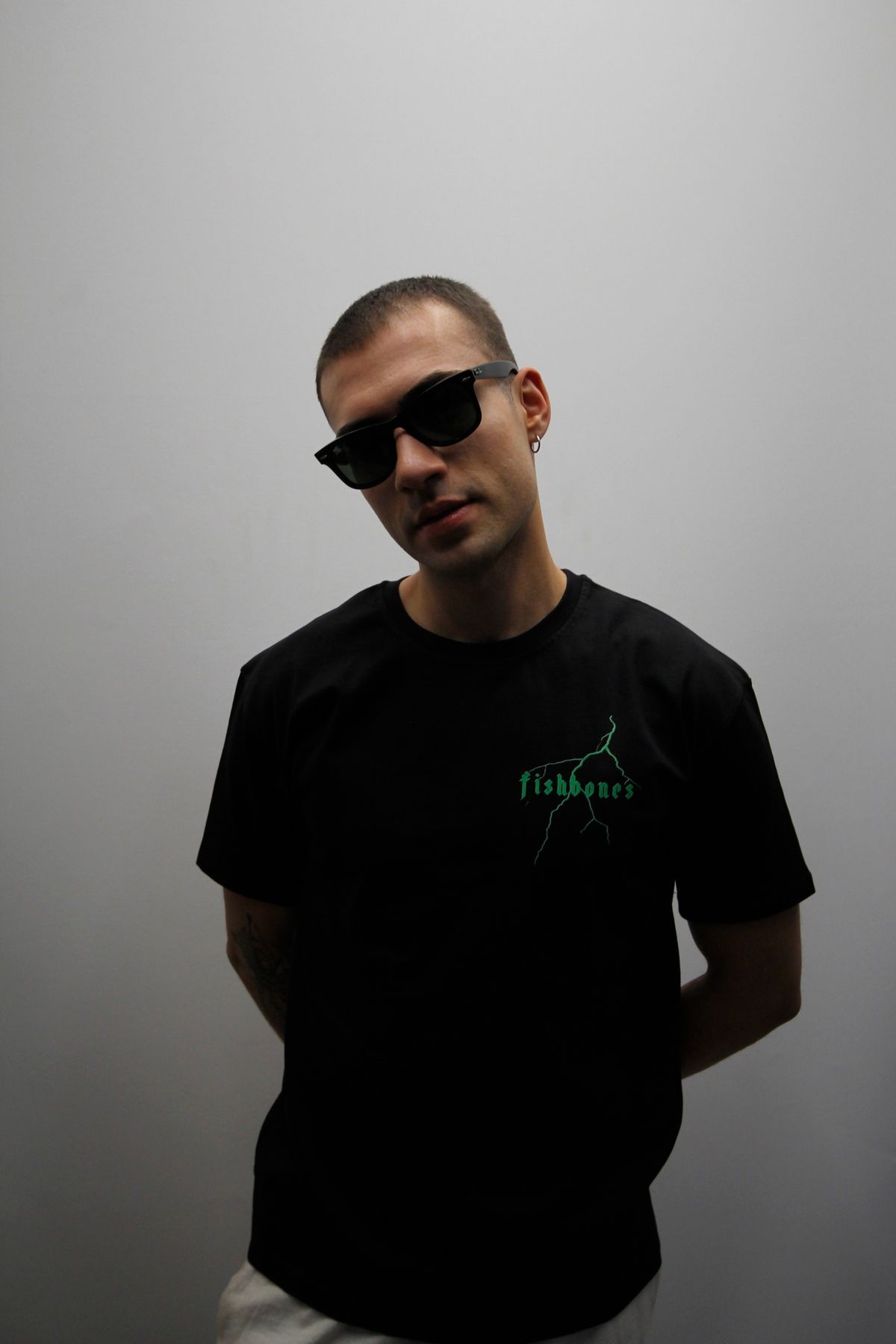 Fishbones Unisex Oversize 'Mental Disorder' Geniş Kalıp Tişört