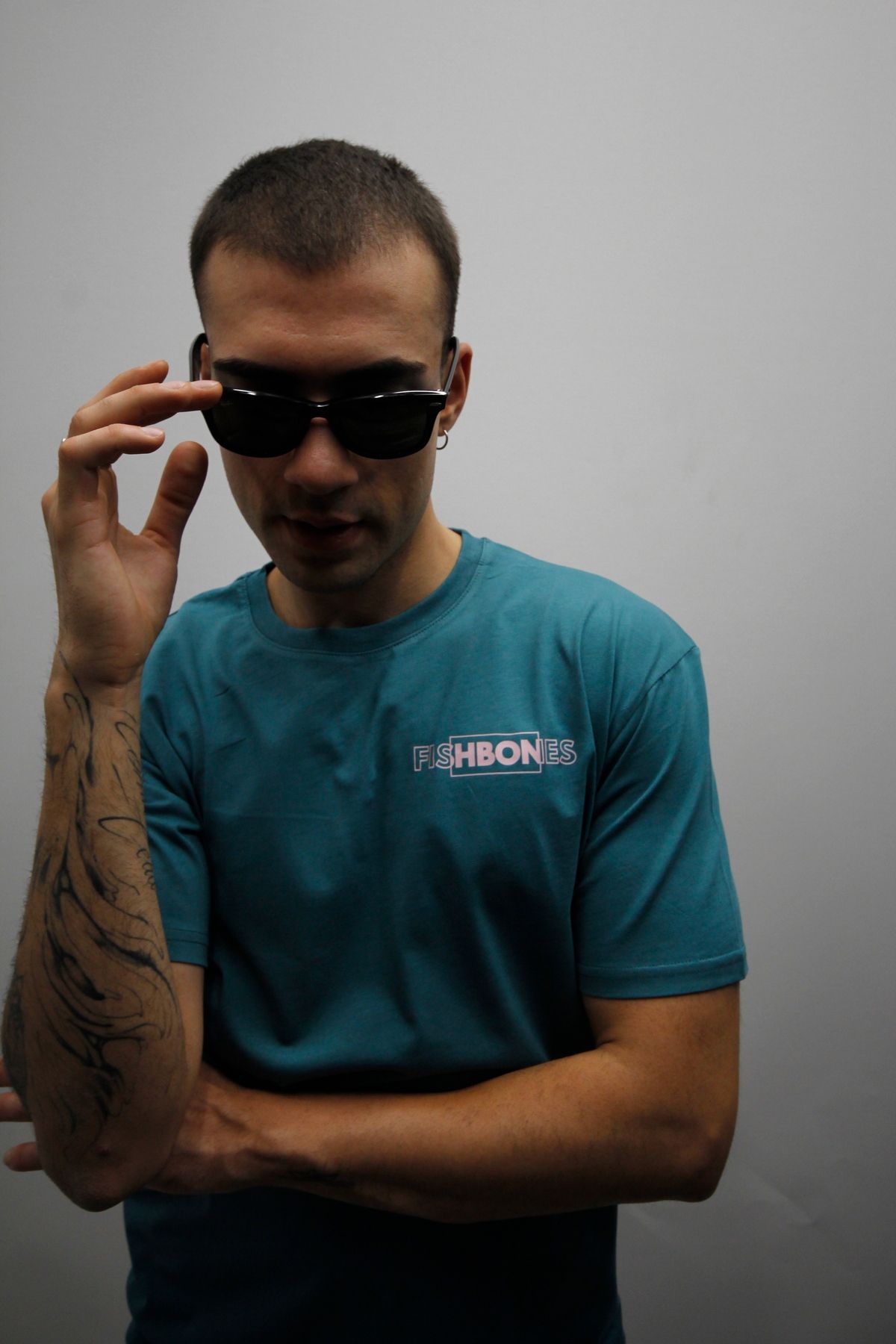 Fishbones Unisex Oversize 'New Dawn' Geniş Kalıp Tişört