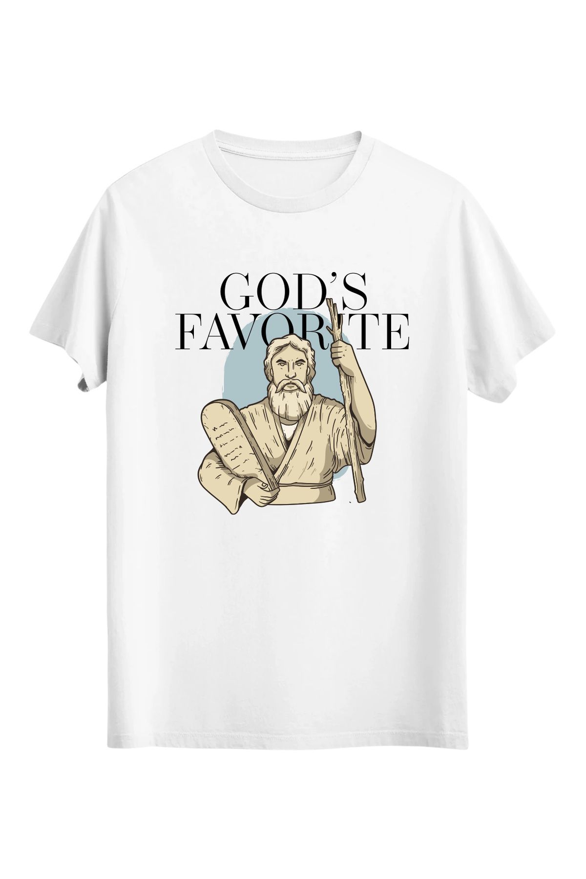 srcmarket God's Favorite Baskılı Unisex Tshirt