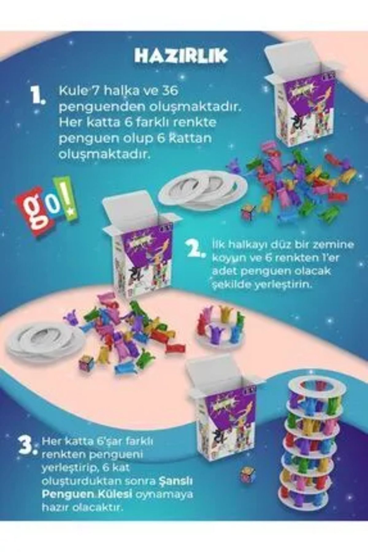 gnsstore Gotoys Penguen Kulesi