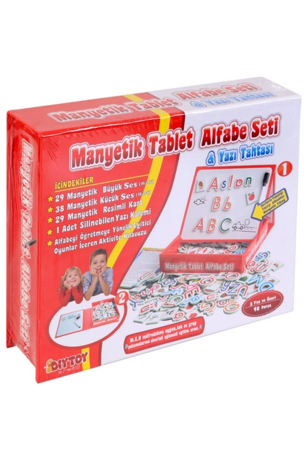 gnsstore Dıytoy Manyetik Tablet Alfabe Set