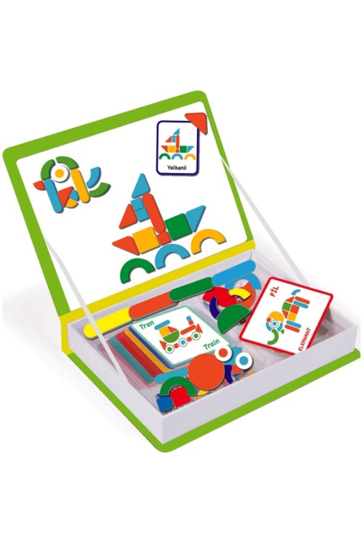 gnsstore Dıytoy Magnet Iq Eğlenceli Parçalar 3-8 Yaş 76Prç