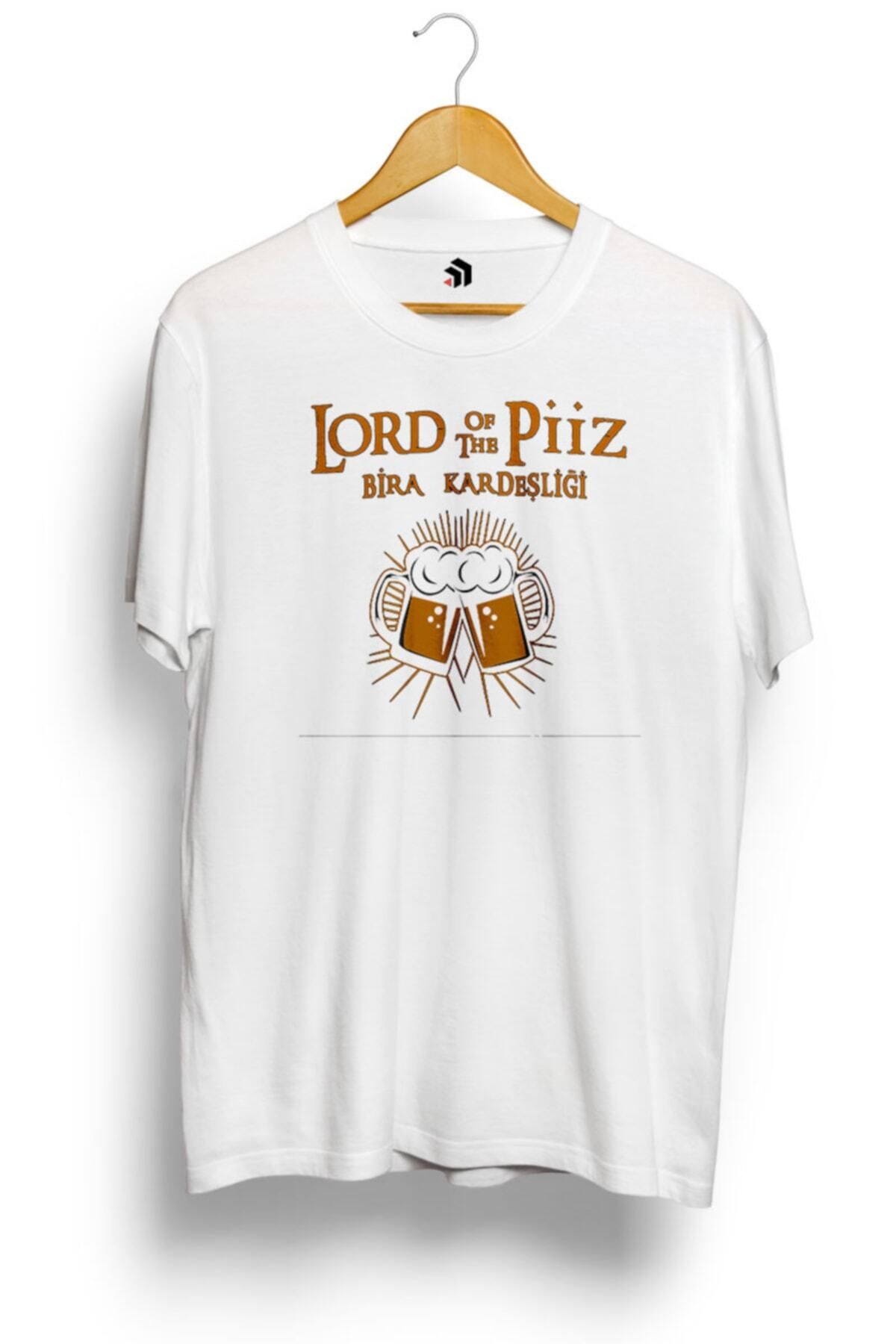 Miba Store Lord Of The Piiz Bira Kardeşliği Baskılı Tişört