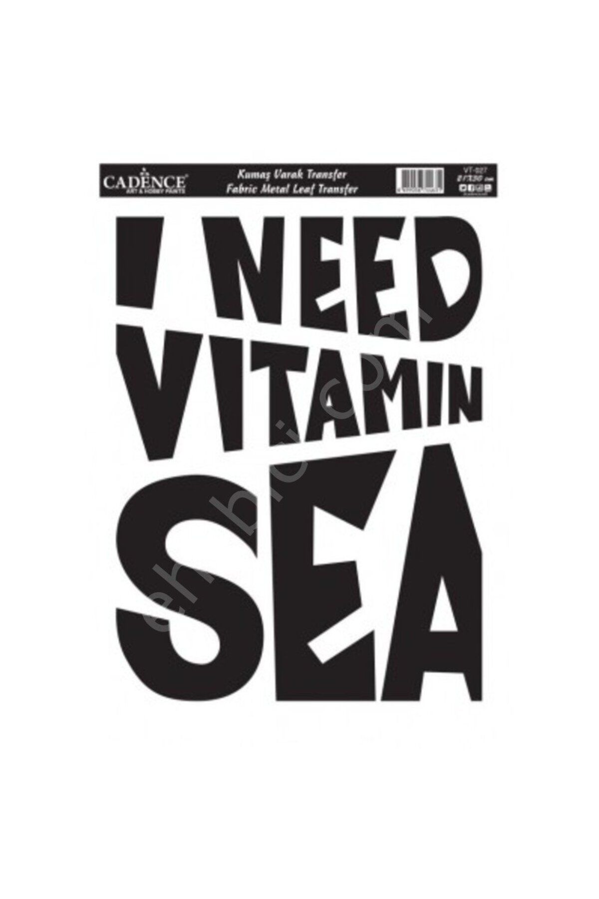 Cadence-Vt-27 Fabric Foil Transfer 21X30 2
