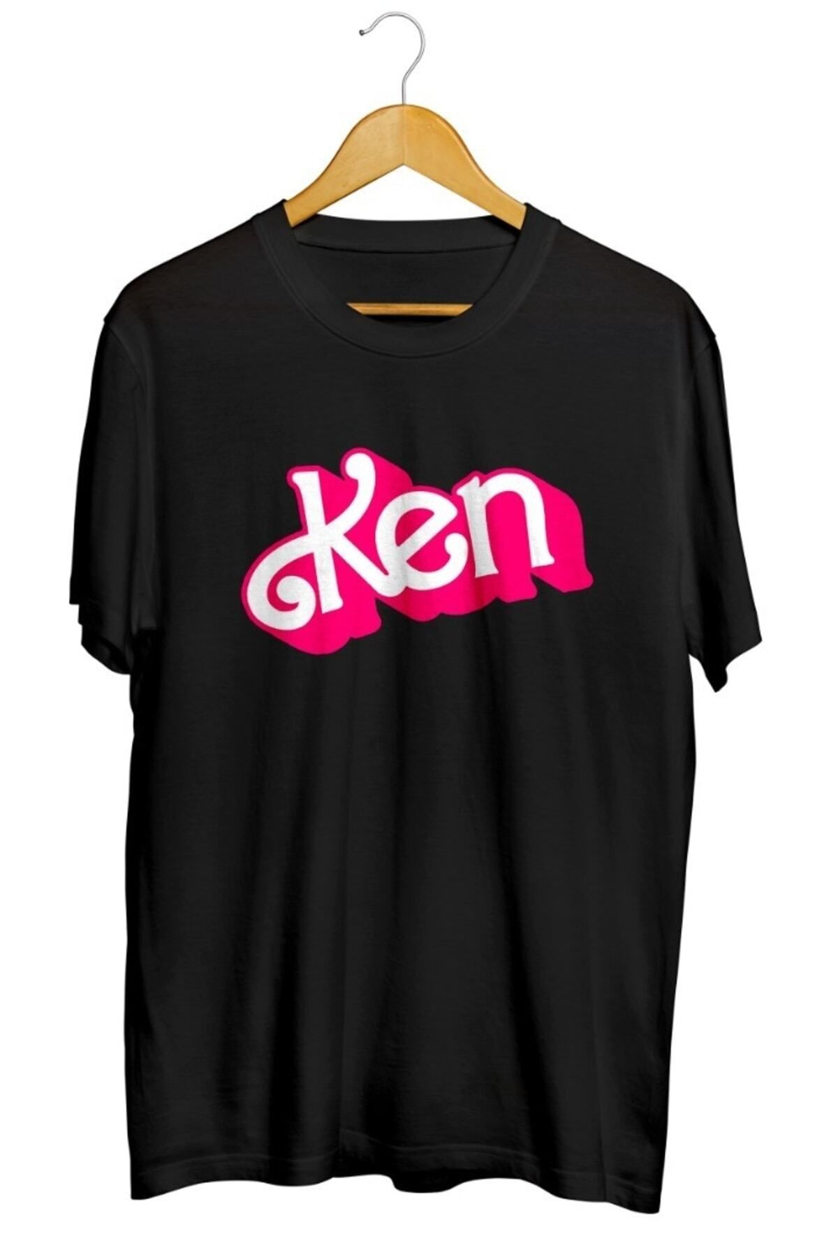 karikatürstore Barbie Ken Baskılı Unisex Tişört