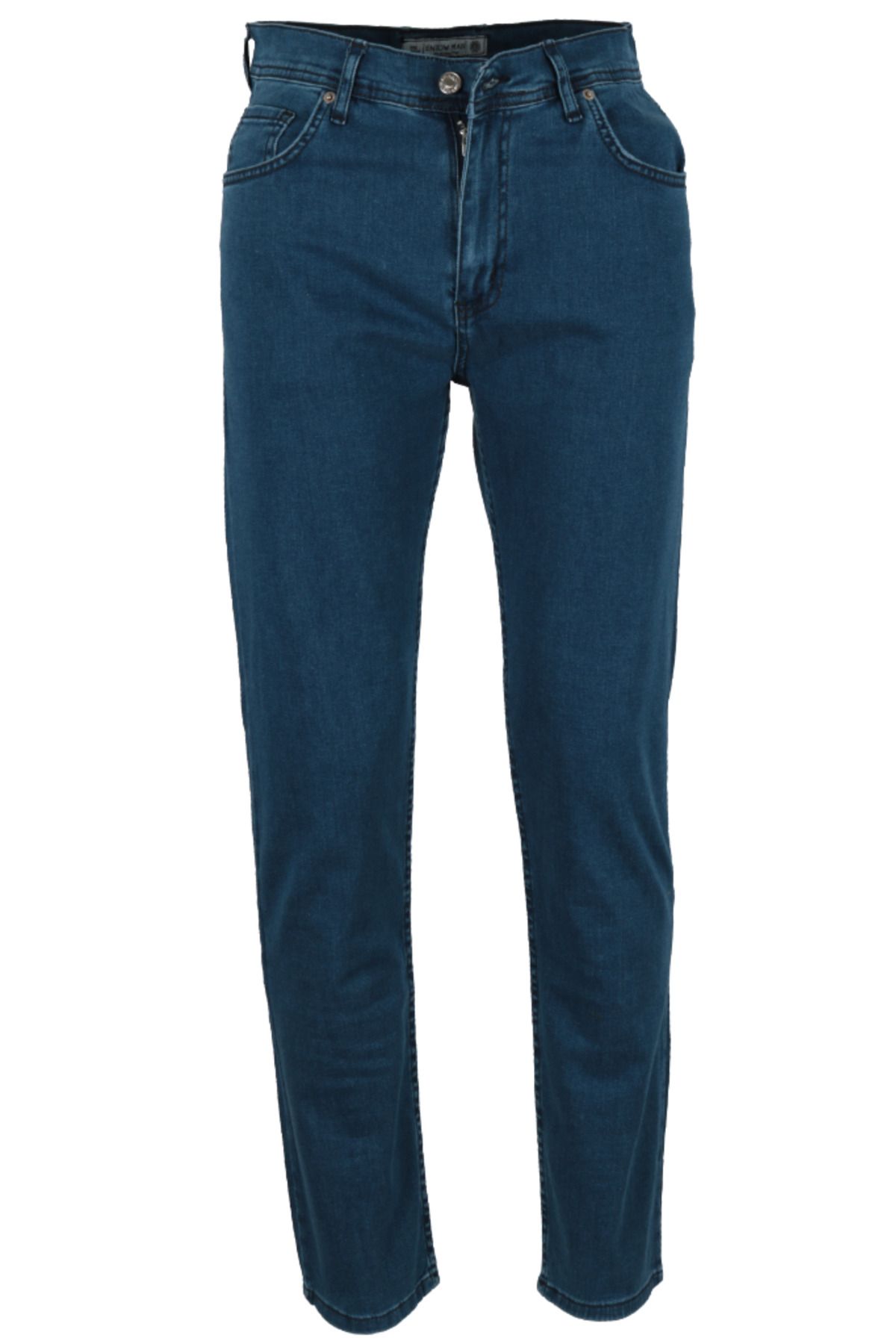 Modarar Erkek Mavi Kot Pantolon Regular Likralı RAR01338