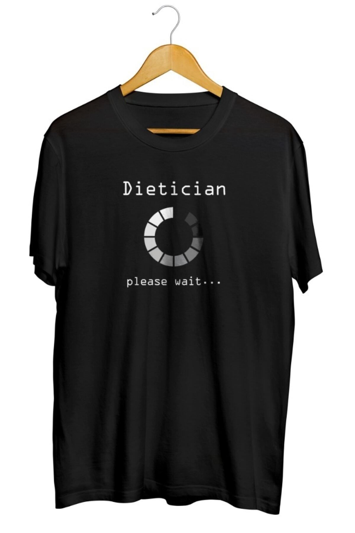 Miba Store Diyetisyen Lütfen Bekleyiniz Baskılı Unisex Tişört